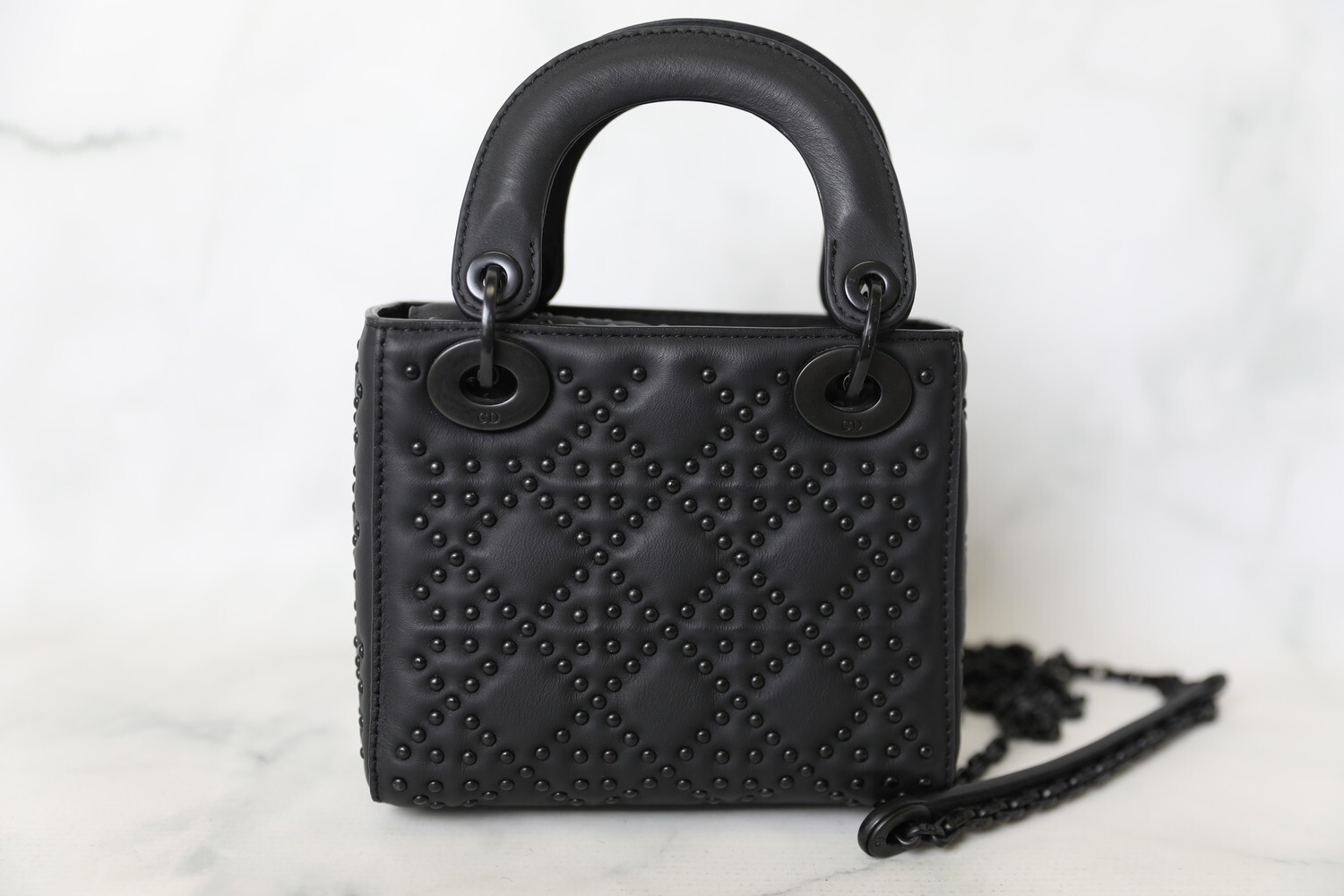 Lady dior matte black price hotsell