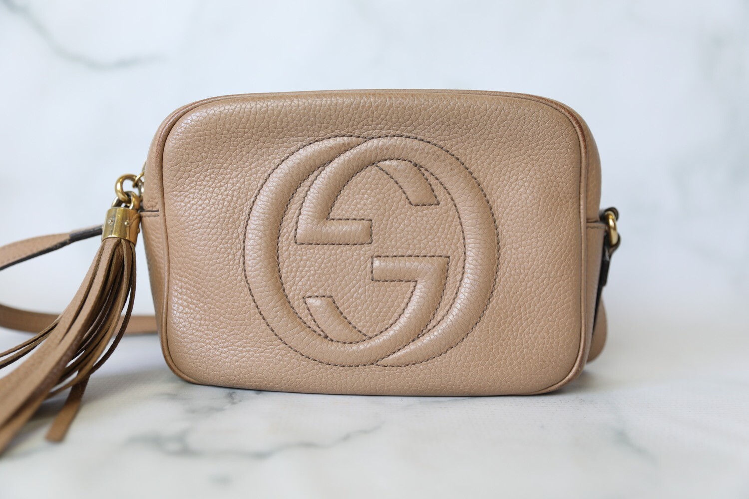 Gucci Soho Disco Crossbody Camera Bag, Beige, Preowned No Dustbag WA001 -  Julia Rose Boston | Shop