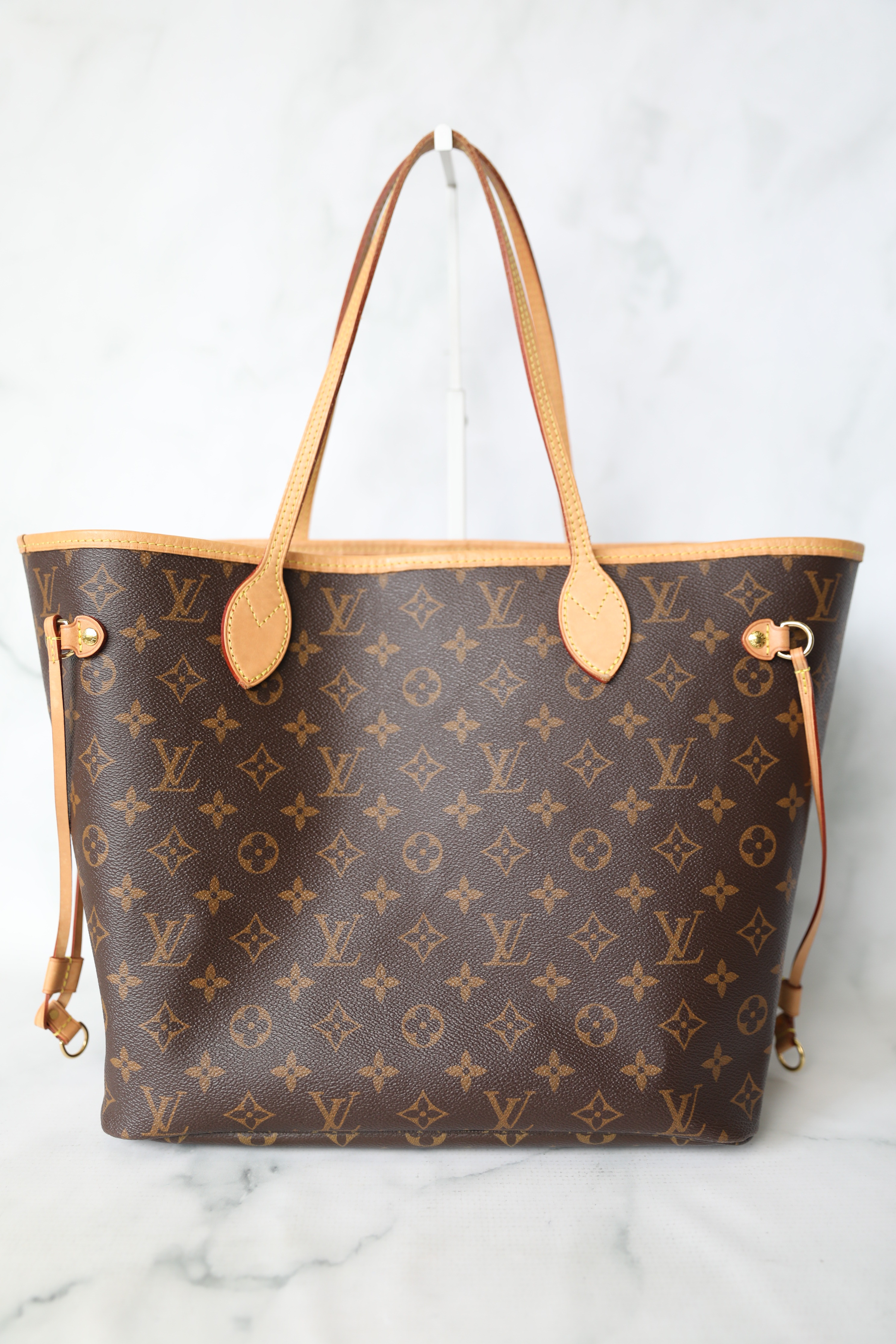 louis vuitton neverfull mm red interior