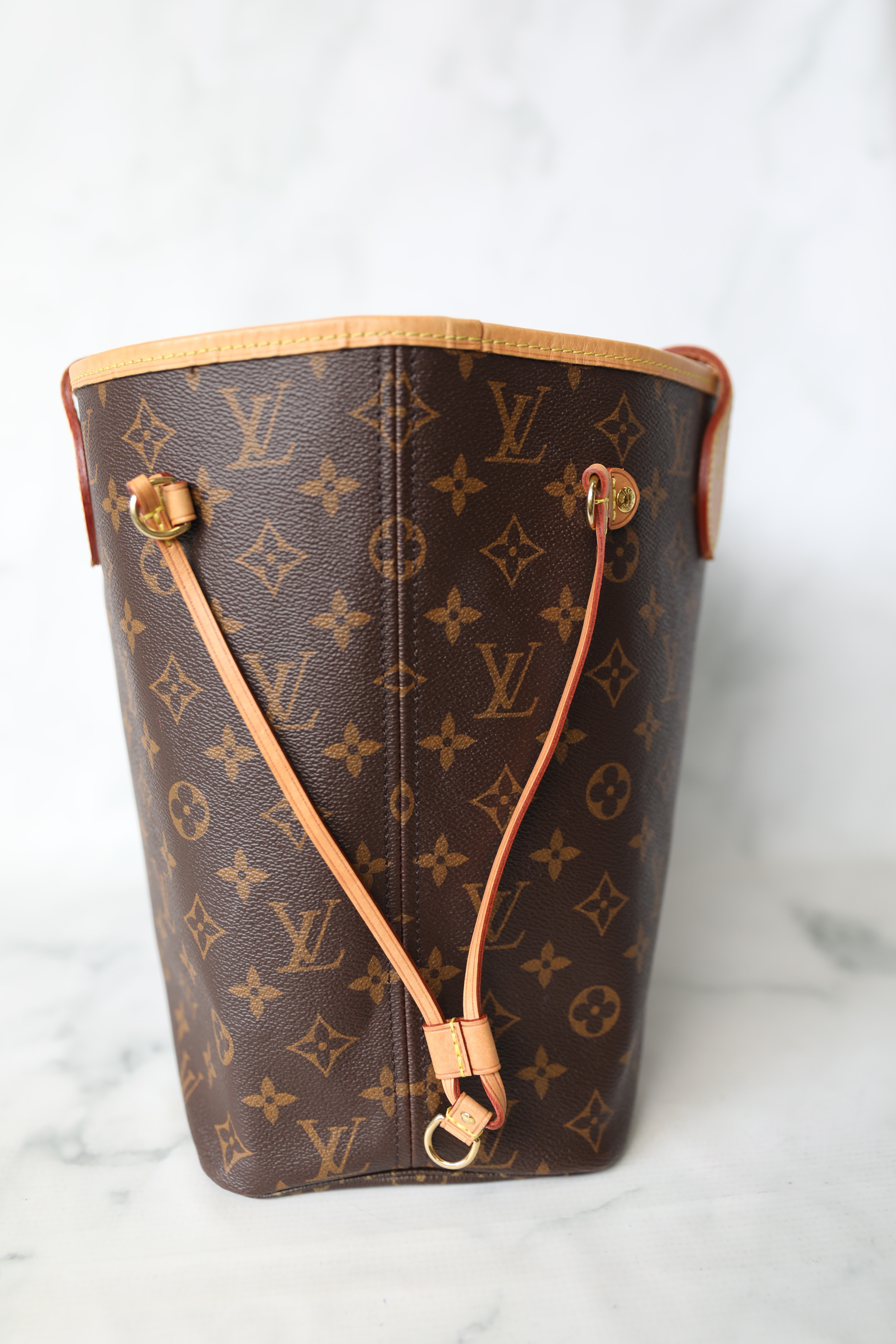 LOUIS VUITTON RED X PINK MONOGRAM GIANT NEVERFULL MM BAG – Gold House