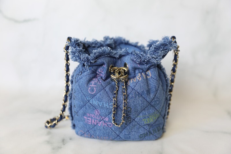 ショルダーバッグ・ポシェット × ヴィンテージ(中古) Chanel Mini Bucket Bag AS1883 AUTHENTIC VINTAGE CHANEL BUCKET BAG | eBay