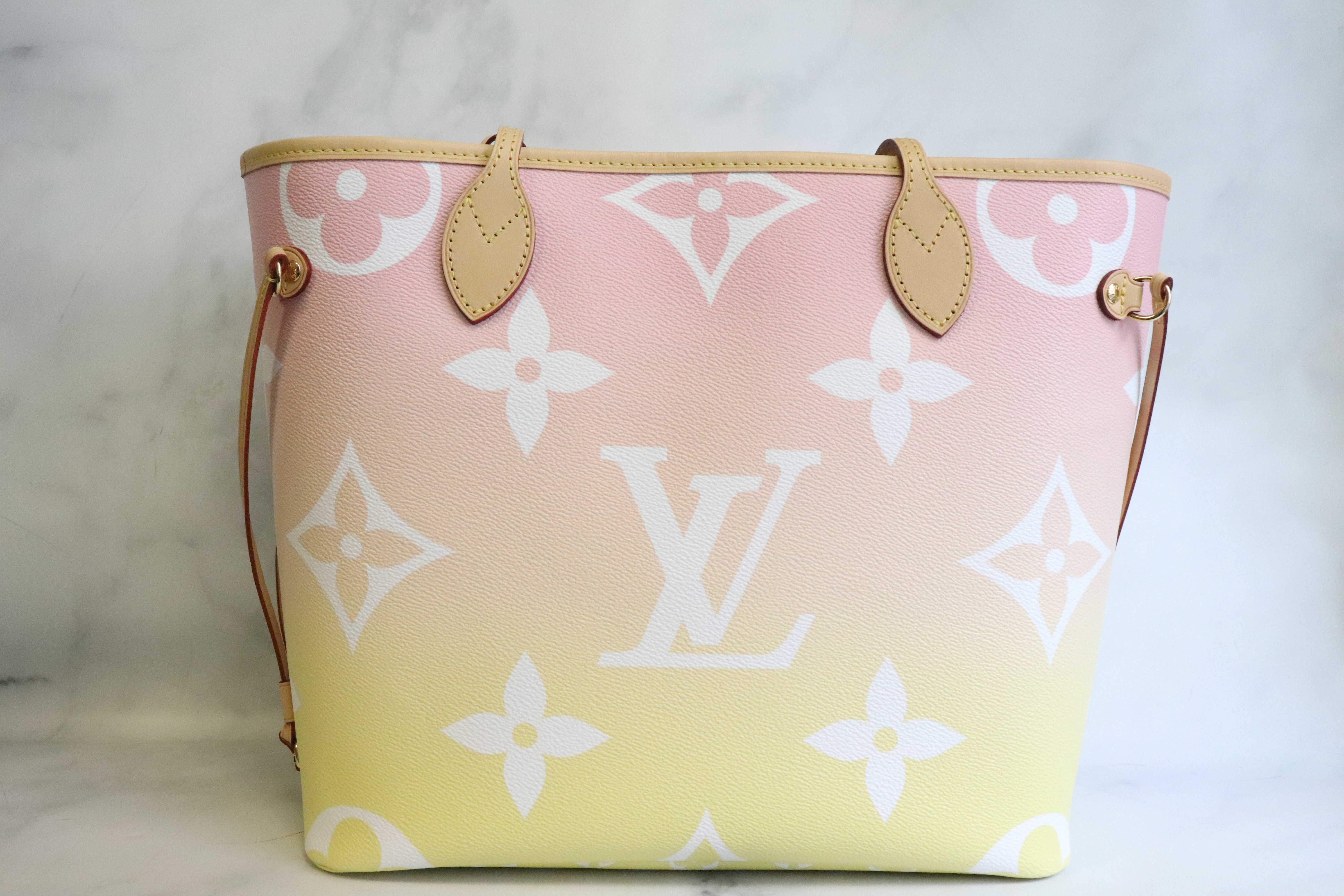 Louis Vuitton Neverfull MM Set, Garden Pink and Silver, As New in Dustbag  WA001 - Julia Rose Boston