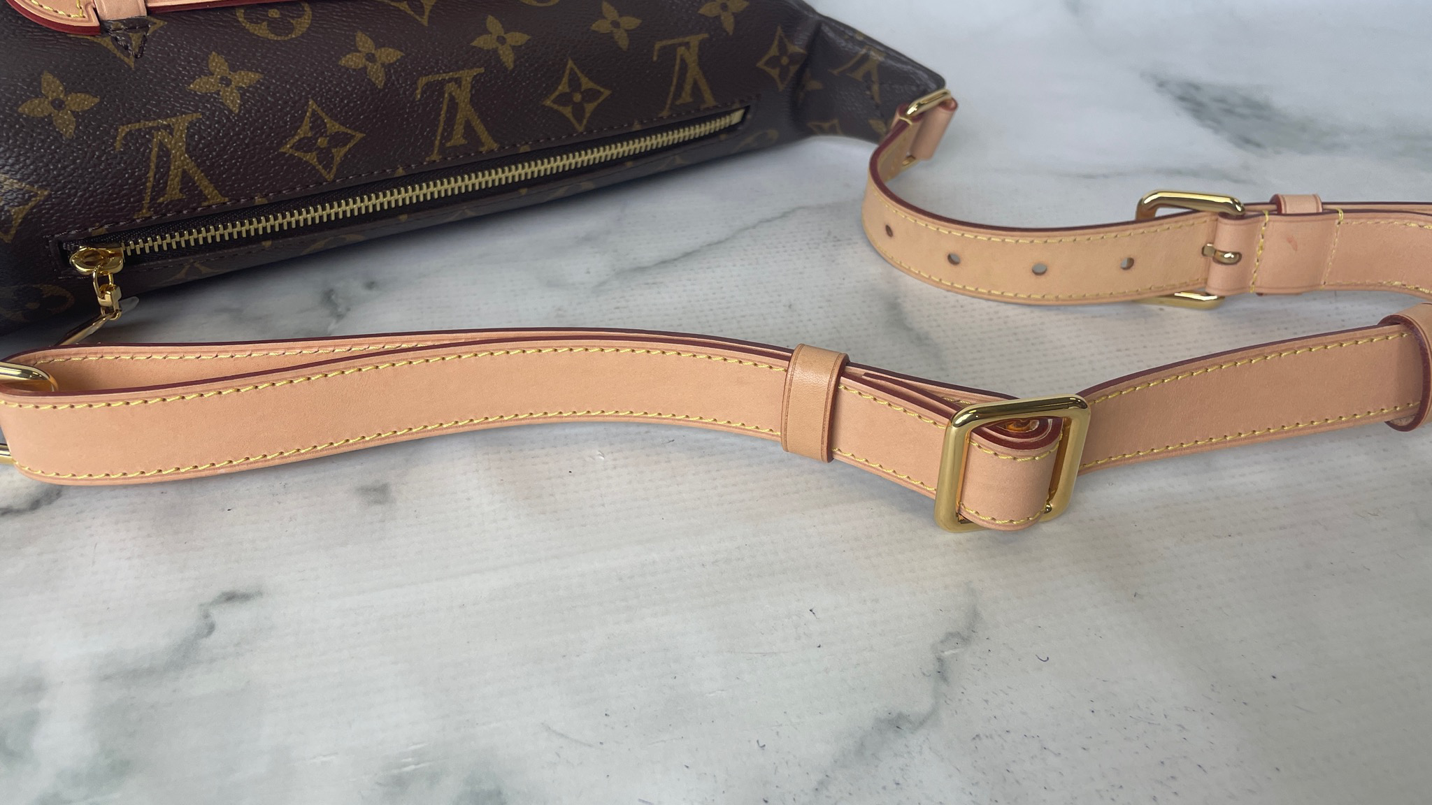 Louis Vuitton S Lock Belt Pouch PM, Beltbag, Monogram, Preowned in Box  WA001 - Julia Rose Boston
