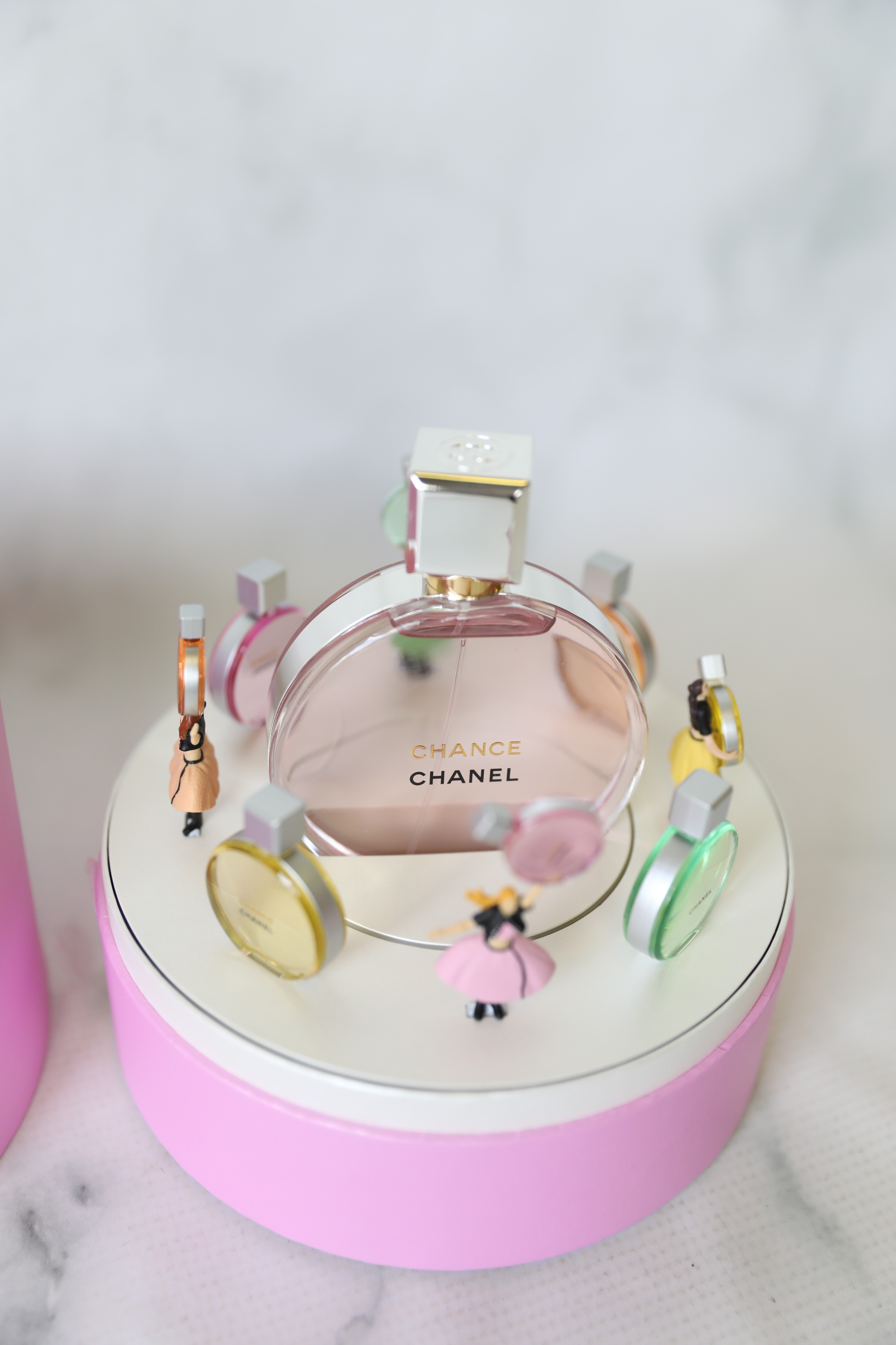 Chanel Chance Perfume with Special Edition Music Box, New GA001