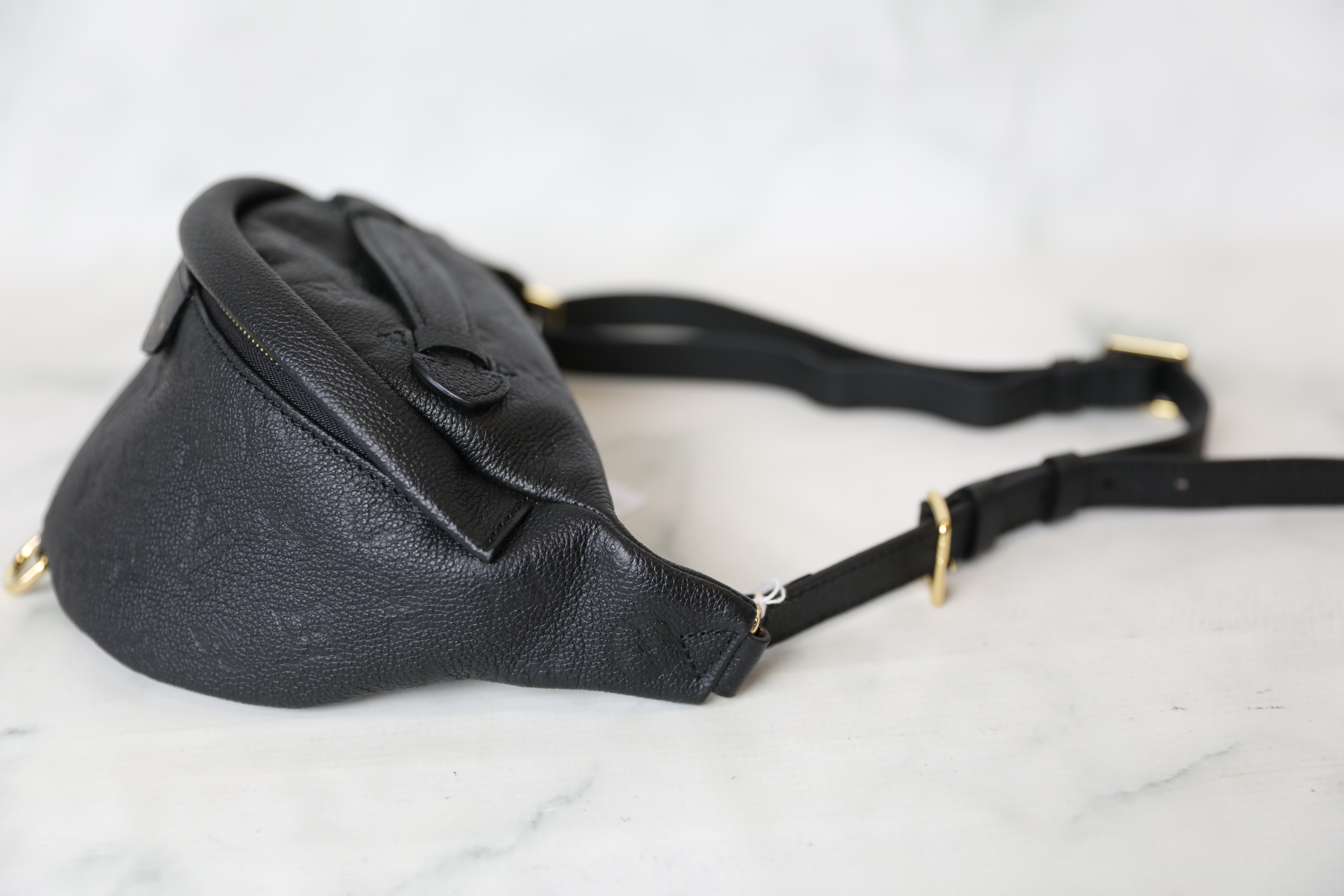 Dark Brown Braided Leather Bum Bag with LV – Emma Lou's Boutique
