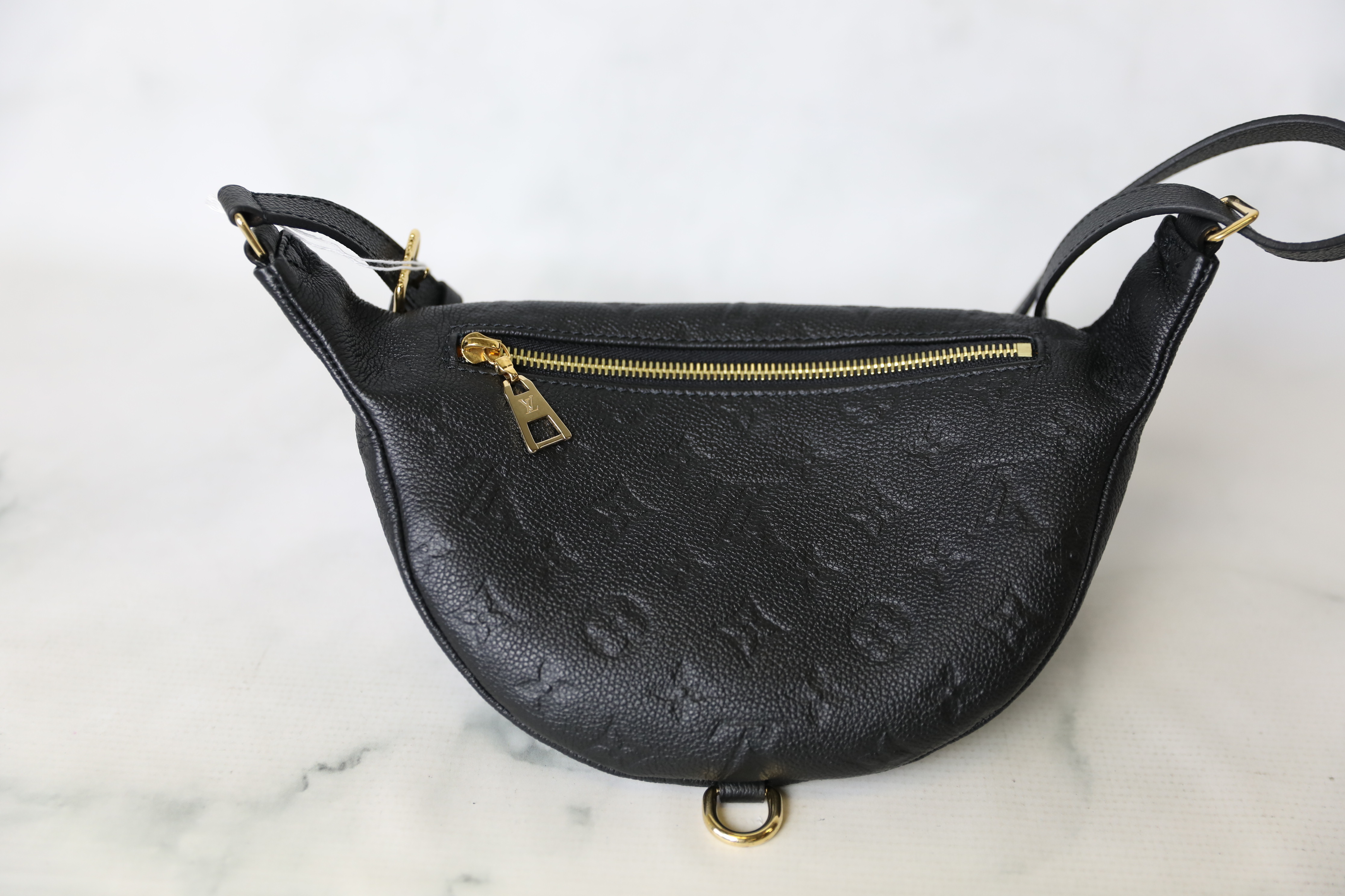 Louis Vuitton Black Empreinte Leather Monogram Bumbag – Savonches