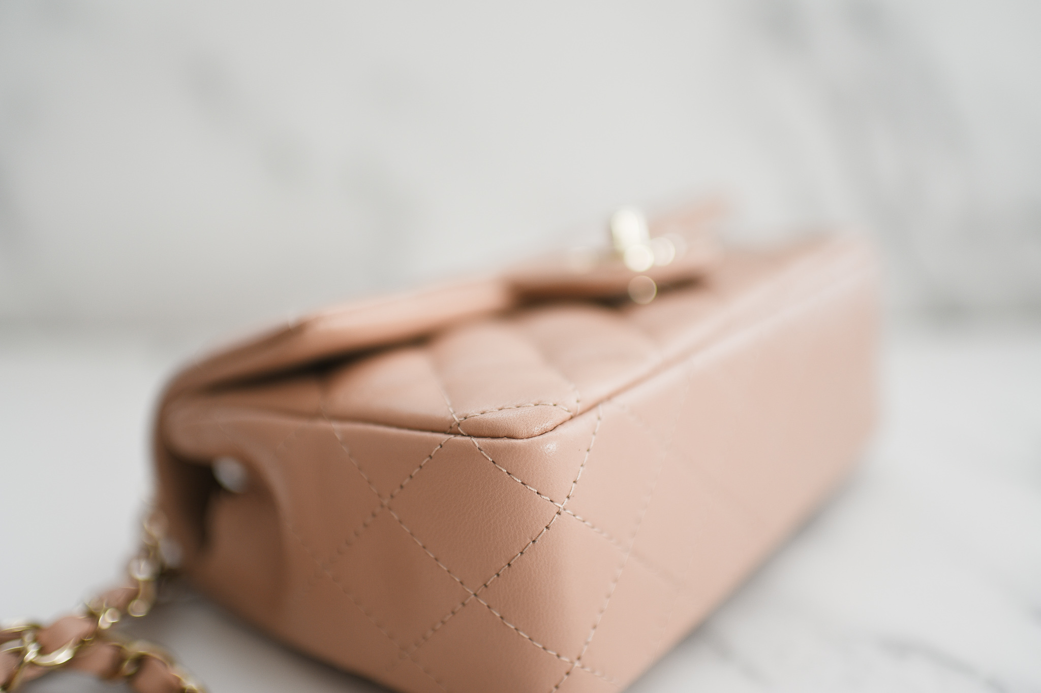 Chanel Mini Top Handle, 21A Beige Lambskin Leather, Gold Hardware, New in  Box WA001 - Julia Rose Boston
