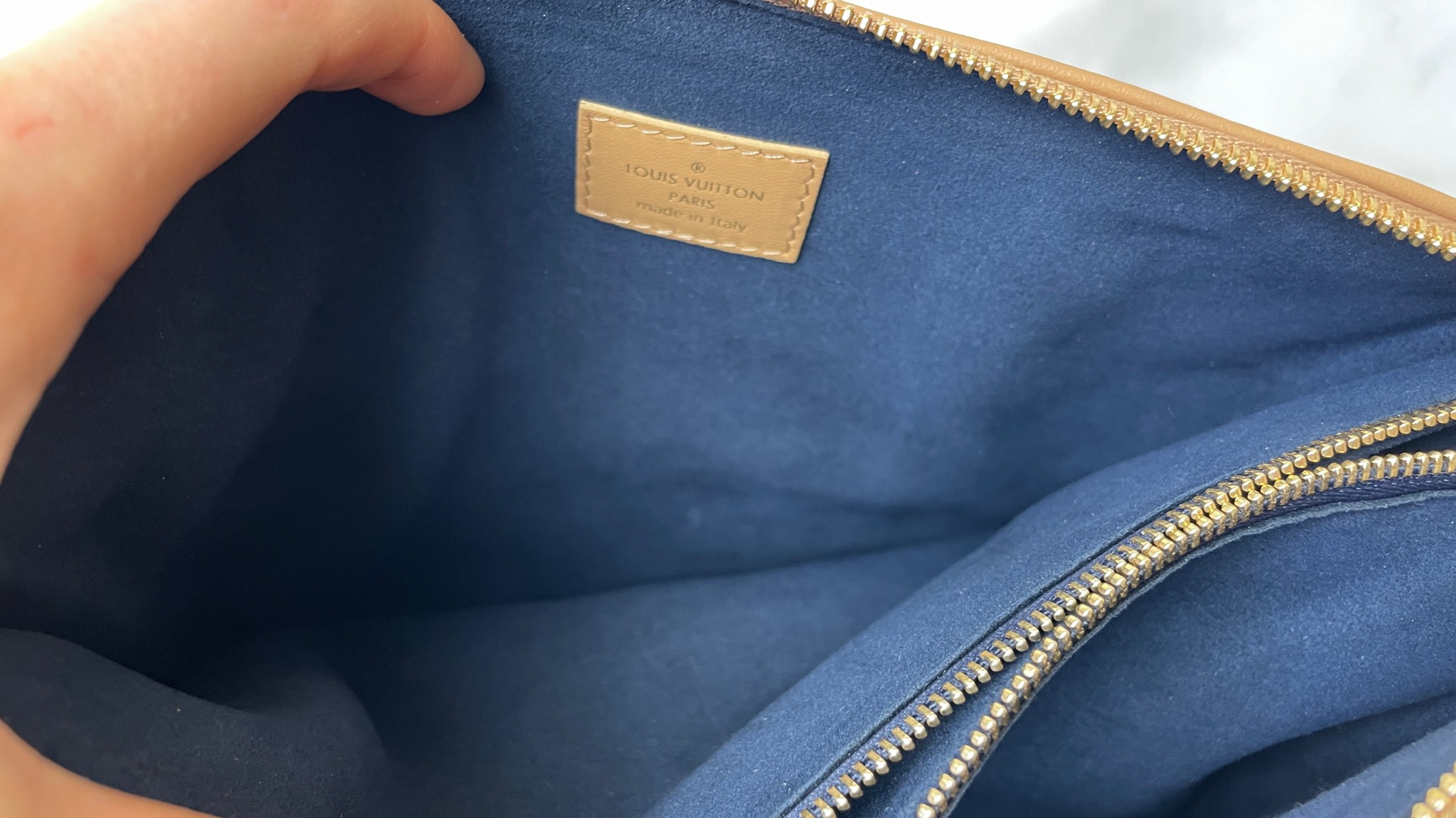 Louis Vuitton's Coussin PM Now Comes In Bleu Glacier And Camel