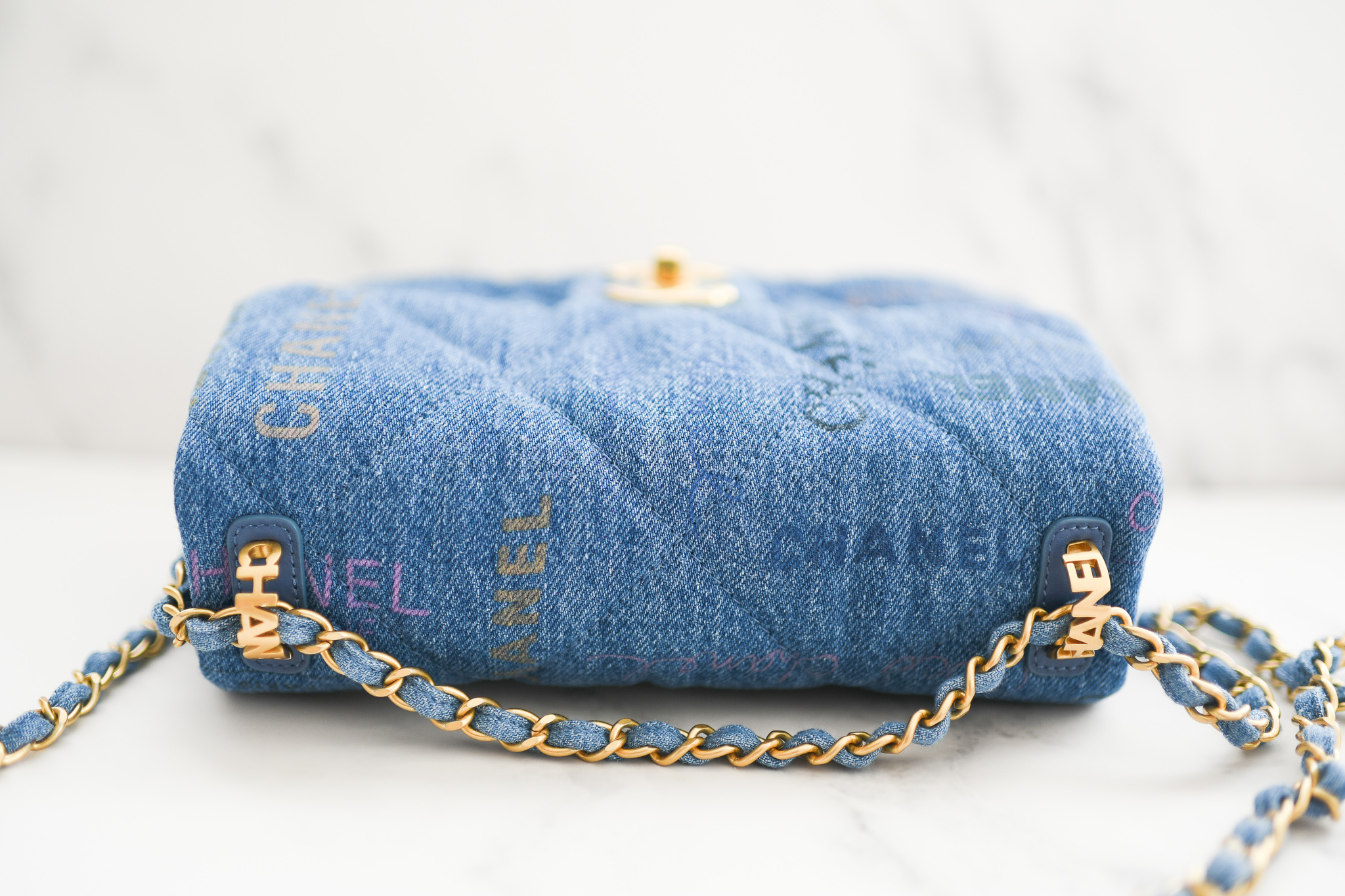 Chanel Seasonal Mood Flap Bag, Small, 22P Blue Denim, New in Box GA001 -  Julia Rose Boston