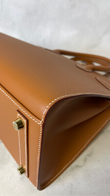 Hermes Birkin 30, Gold Sellier Leather with Gold Hardware