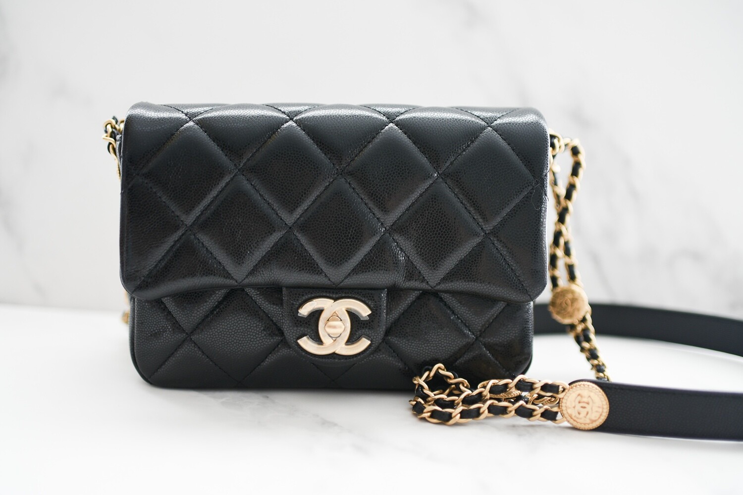 chanel coin flap bag