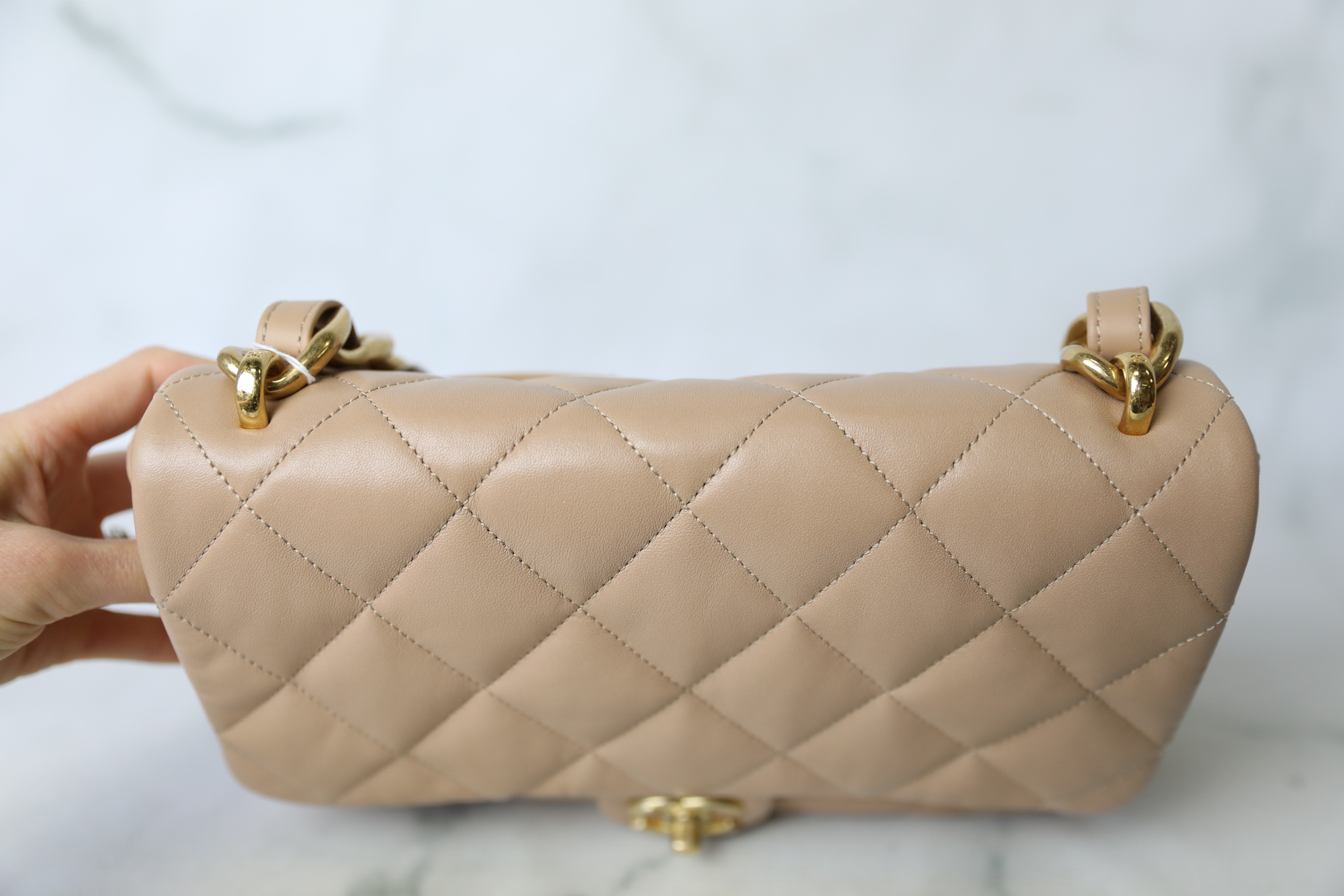 Chanel Large Rose Quilted Lambskin Funky Town Flap by Ann's Fabulous Finds