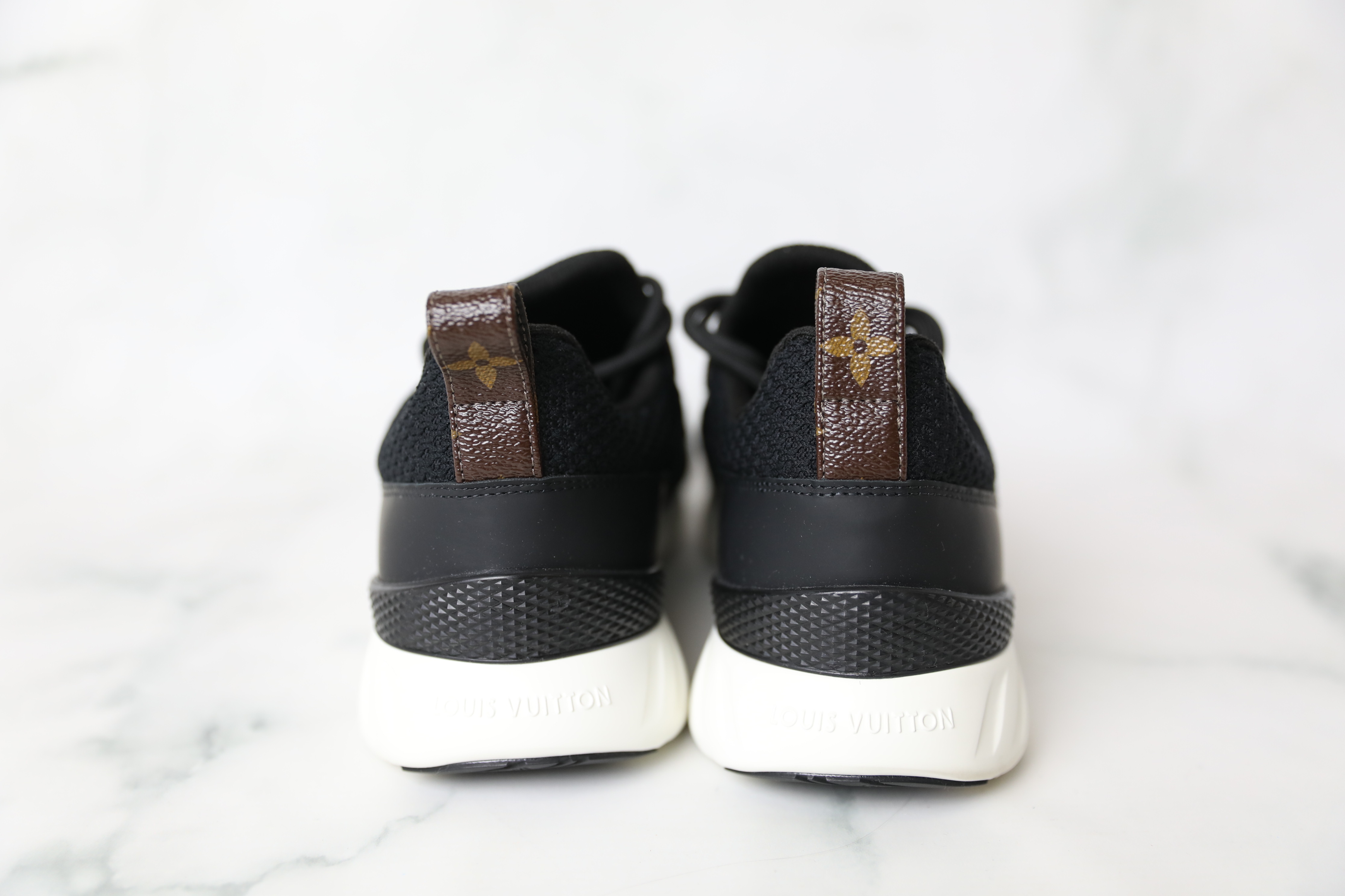LOUIS VUITTON Aftergame Sock Sneakers Black – REAWAKE