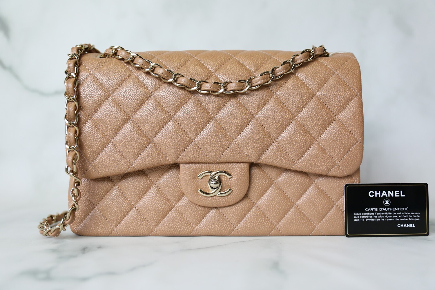 New Chanel iridescent jumbo  Chanel bag classic, Shoulder bag