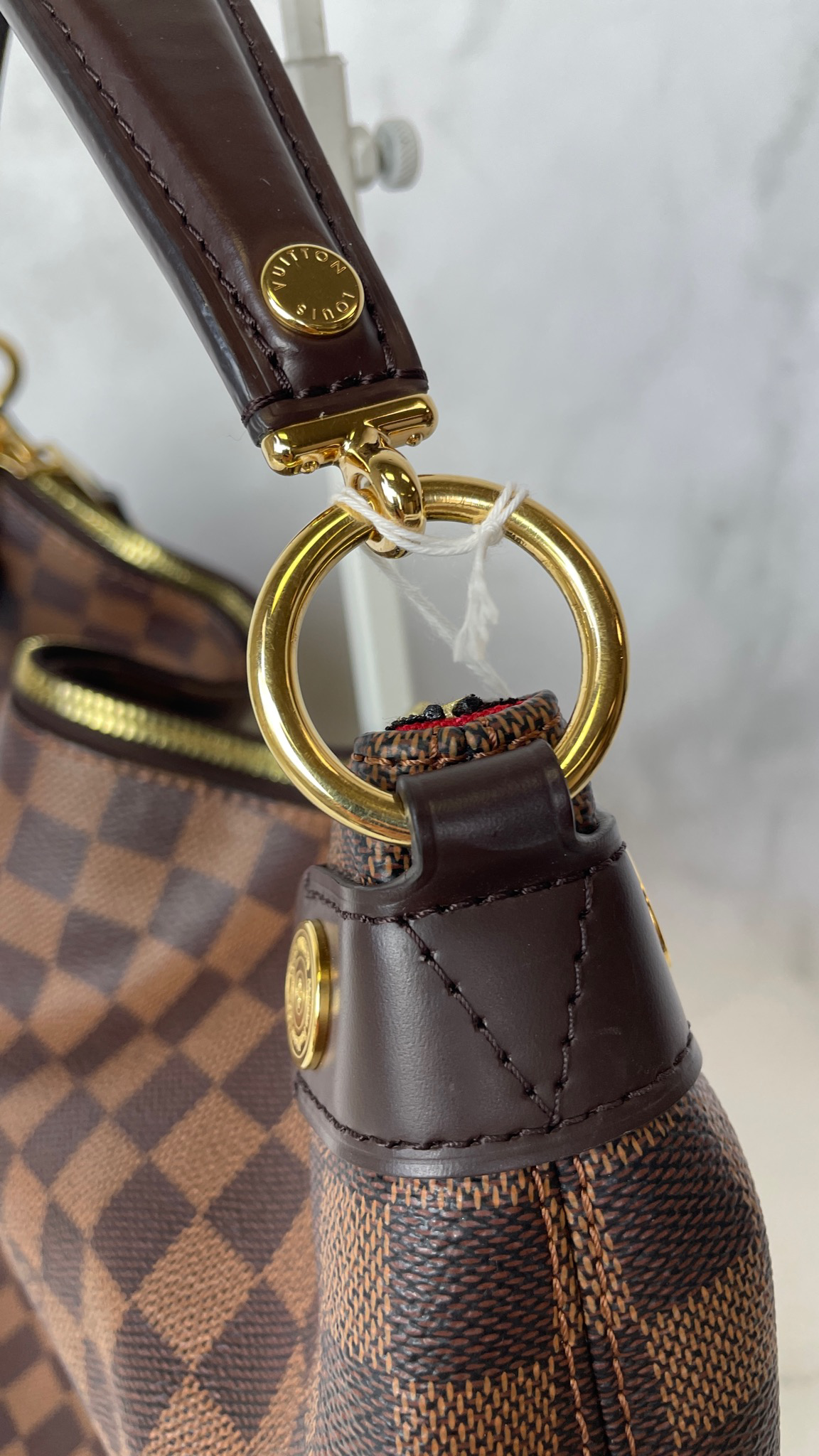 Preloved Louis Vuitton Damier Ebene Duomo Hobo Bag AR3166 012523 –  KimmieBBags LLC