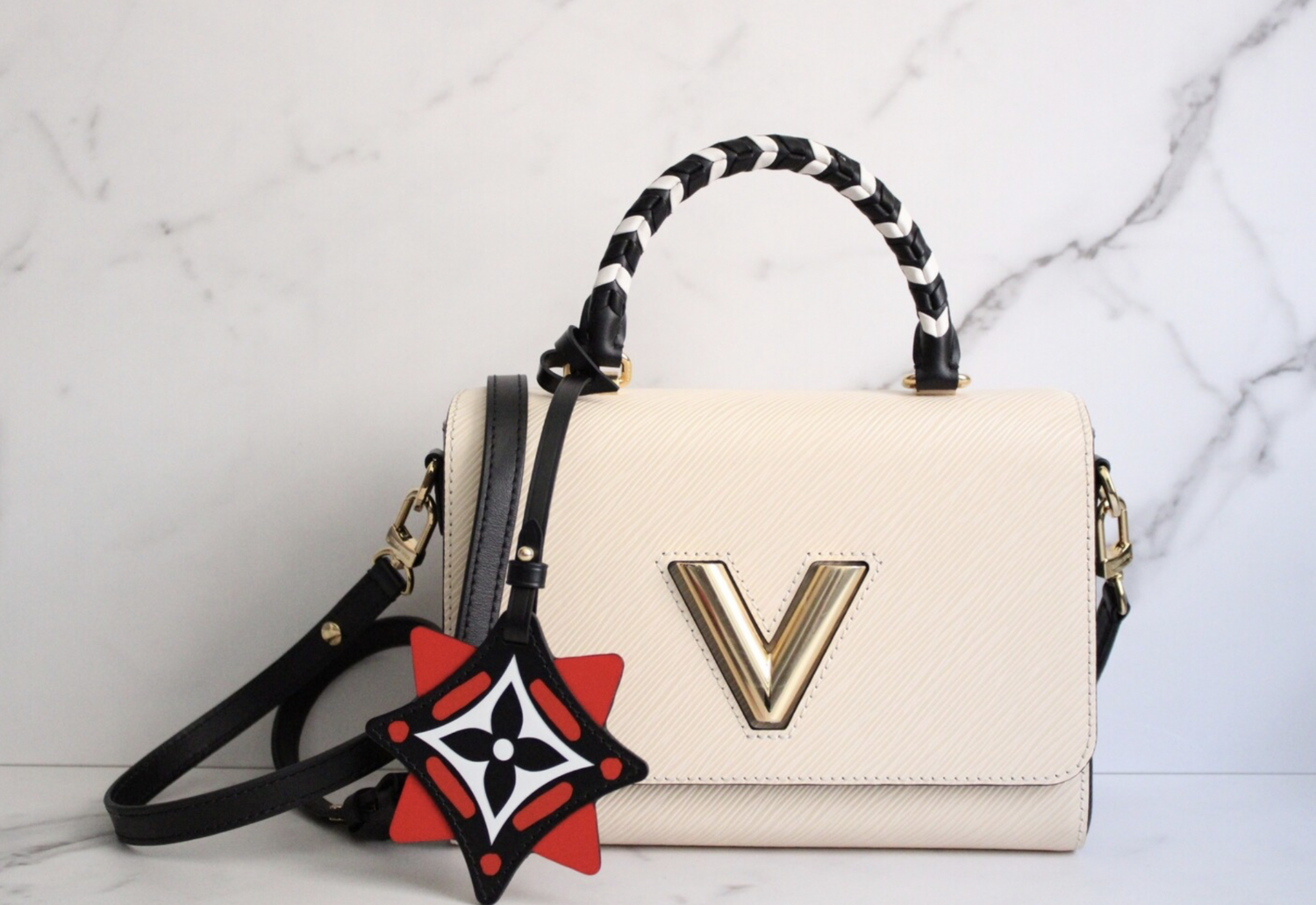 Louis Vuitton® Twist One Handle PM  Woman bags handbags, Louis vuitton,  Beige handbags