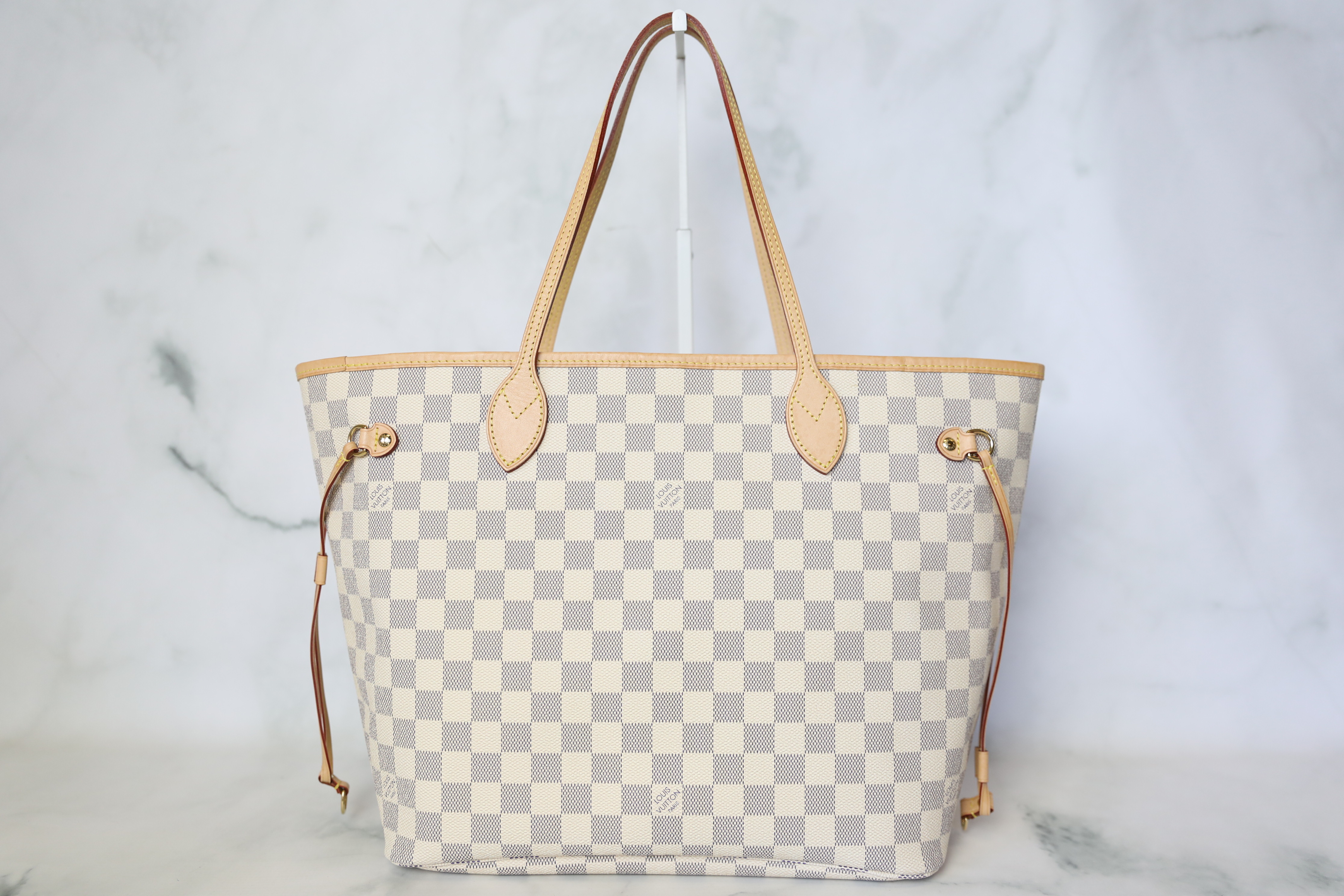 Louis Vuitton Neverfull MM Set, Garden Pink and Silver, As New in Dustbag  WA001