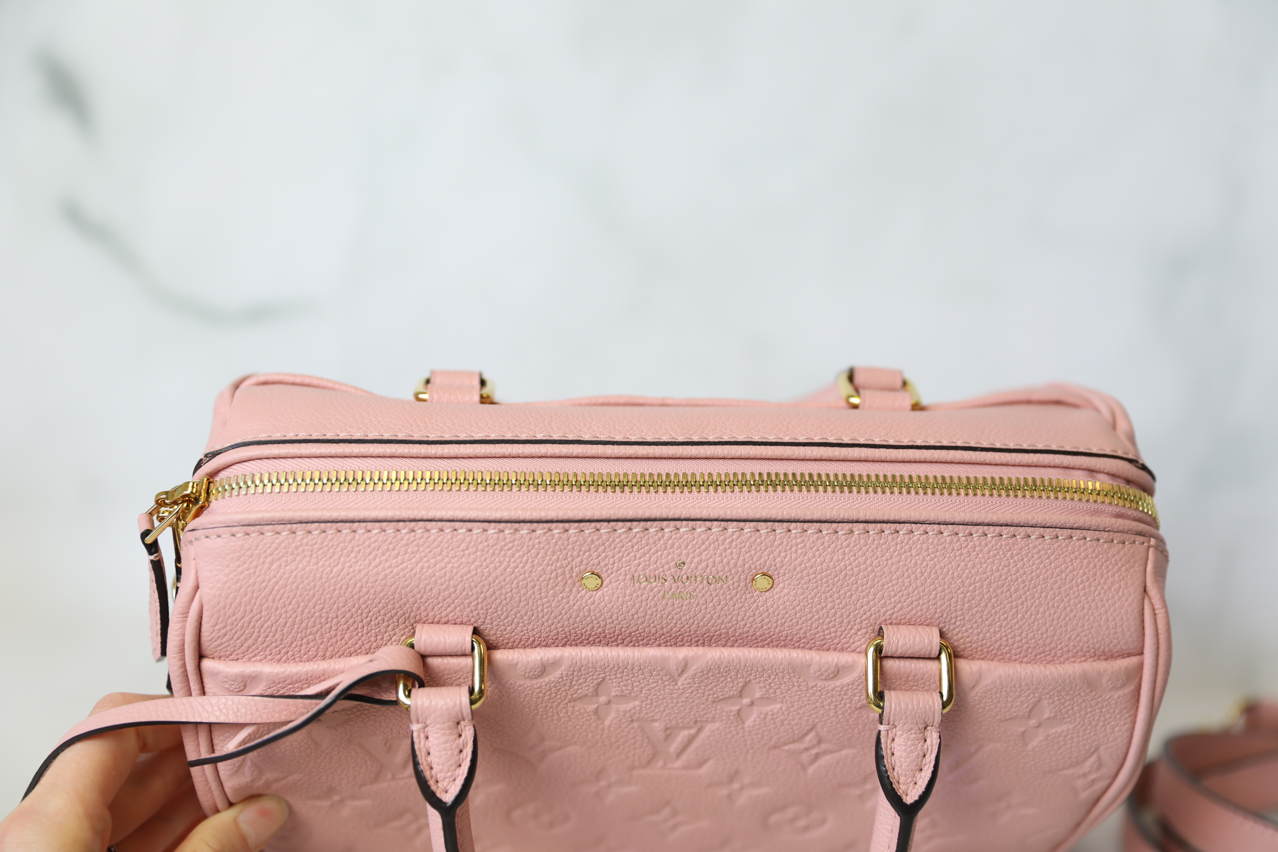 NEW Louis Vuitton Speedy B in Rose Poudre, Chatty Bag Reveal + Mini Review