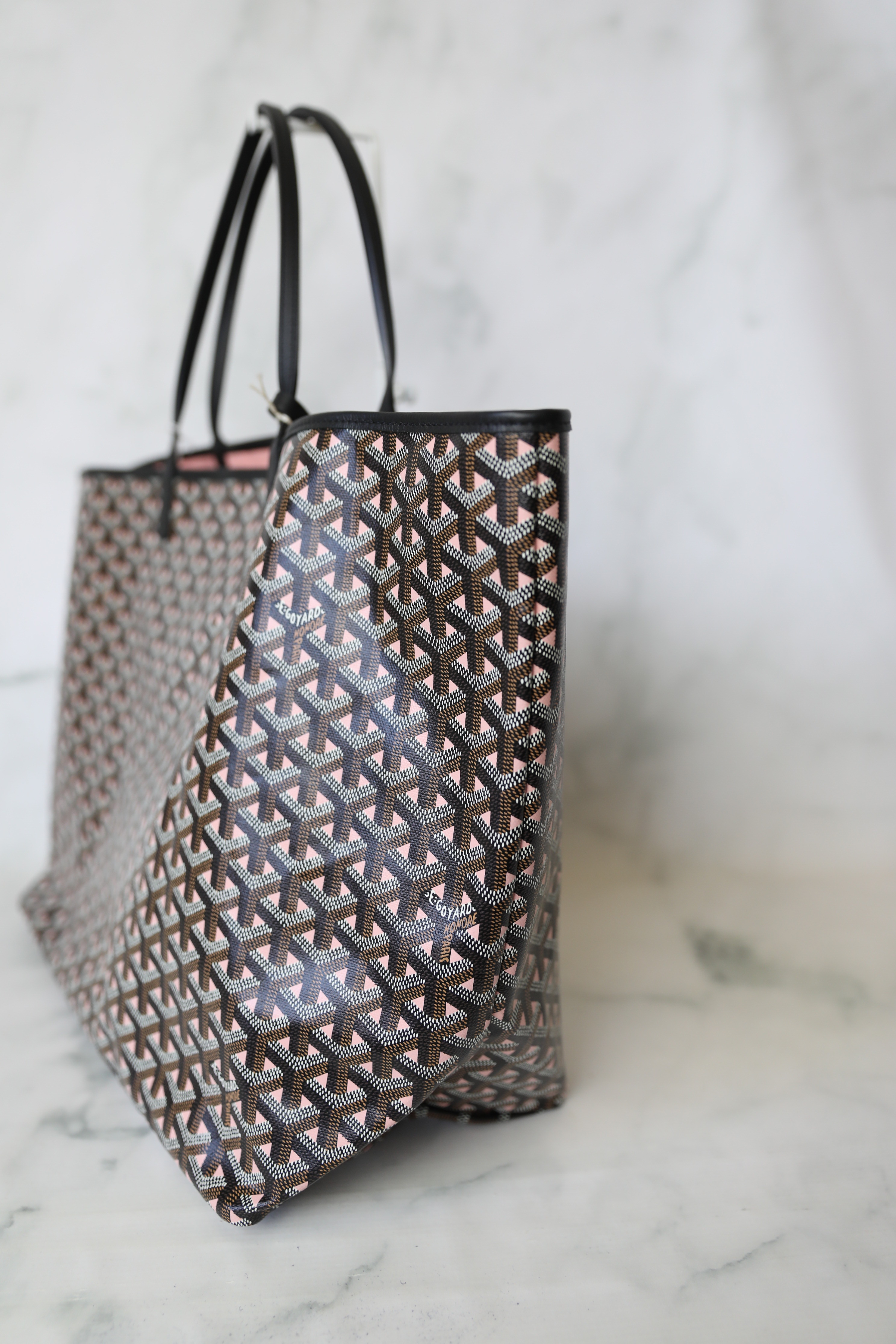 Goyard Goyardine Orange Claire Voie St. Louis GM Tote Bag Silver Hardw –  Madison Avenue Couture