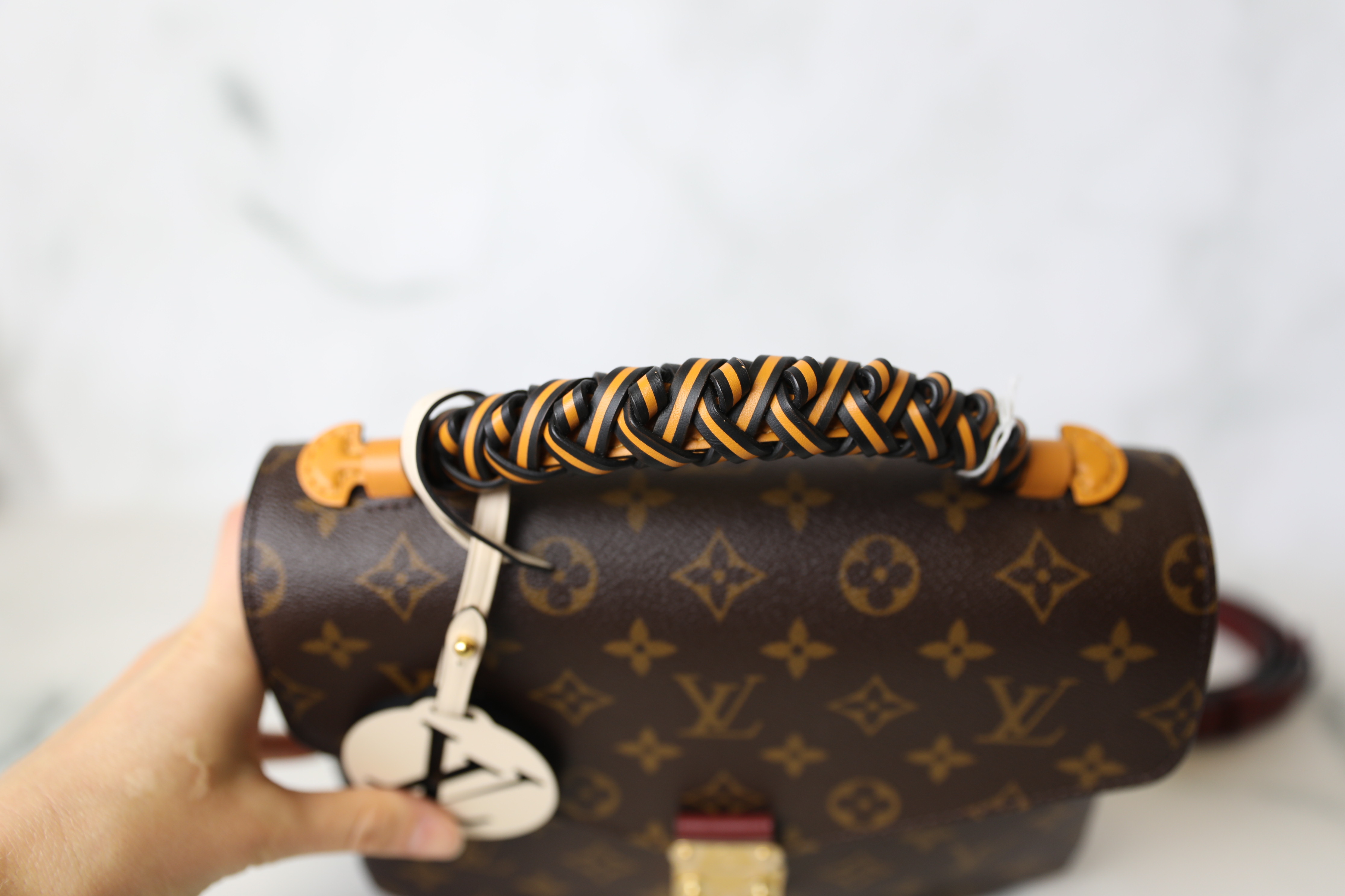 Louis Vuitton Pochette Metis with Braided Handle, New in Dustbag