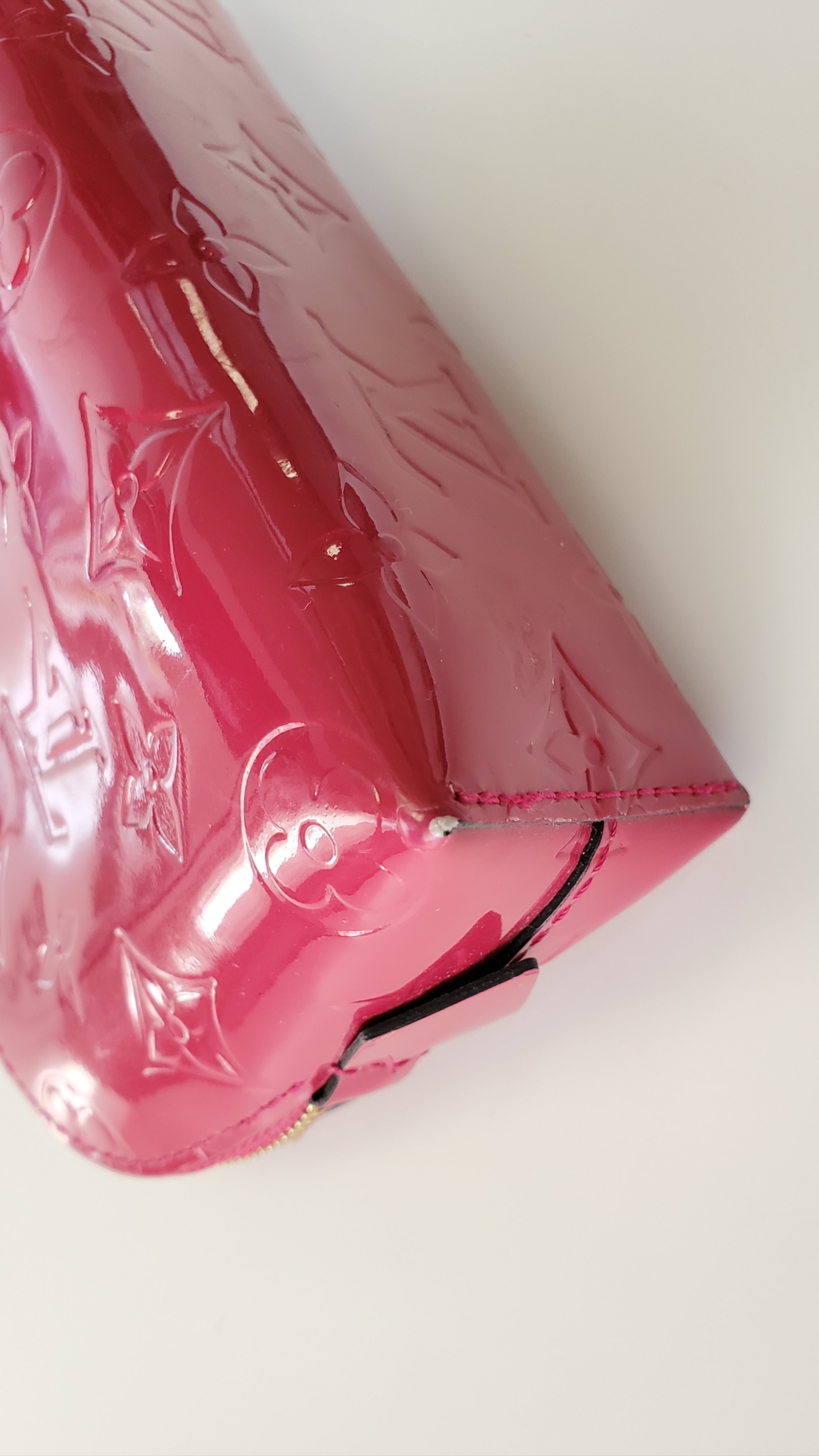 Louis Vuitton Alma PM, Pink Vernis Patent Leather, Preowned in Dustbag  WA001 - Julia Rose Boston