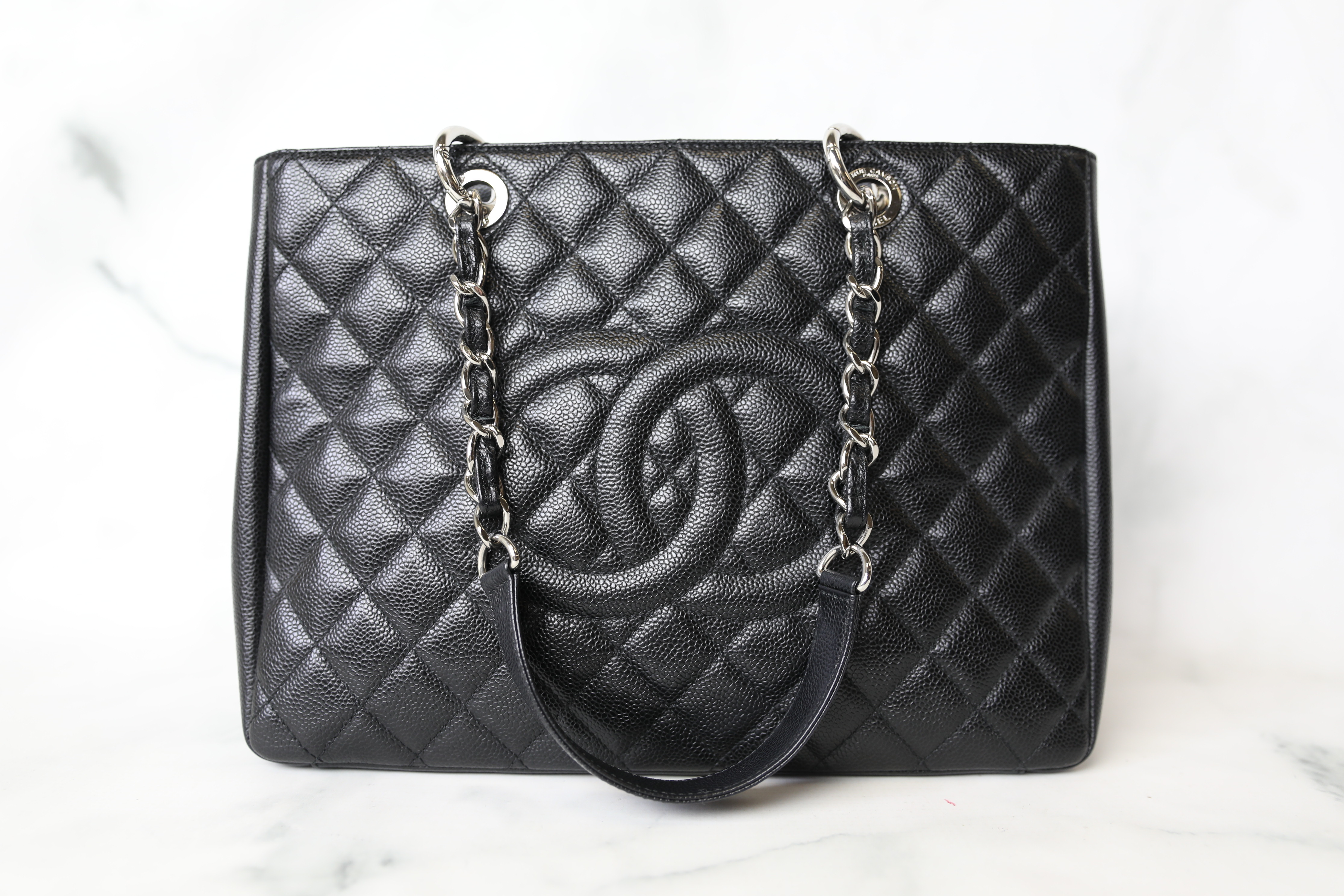 Review CHANEL GST, Grand Shopping Tote, Pros & Cons, Wear & Tear