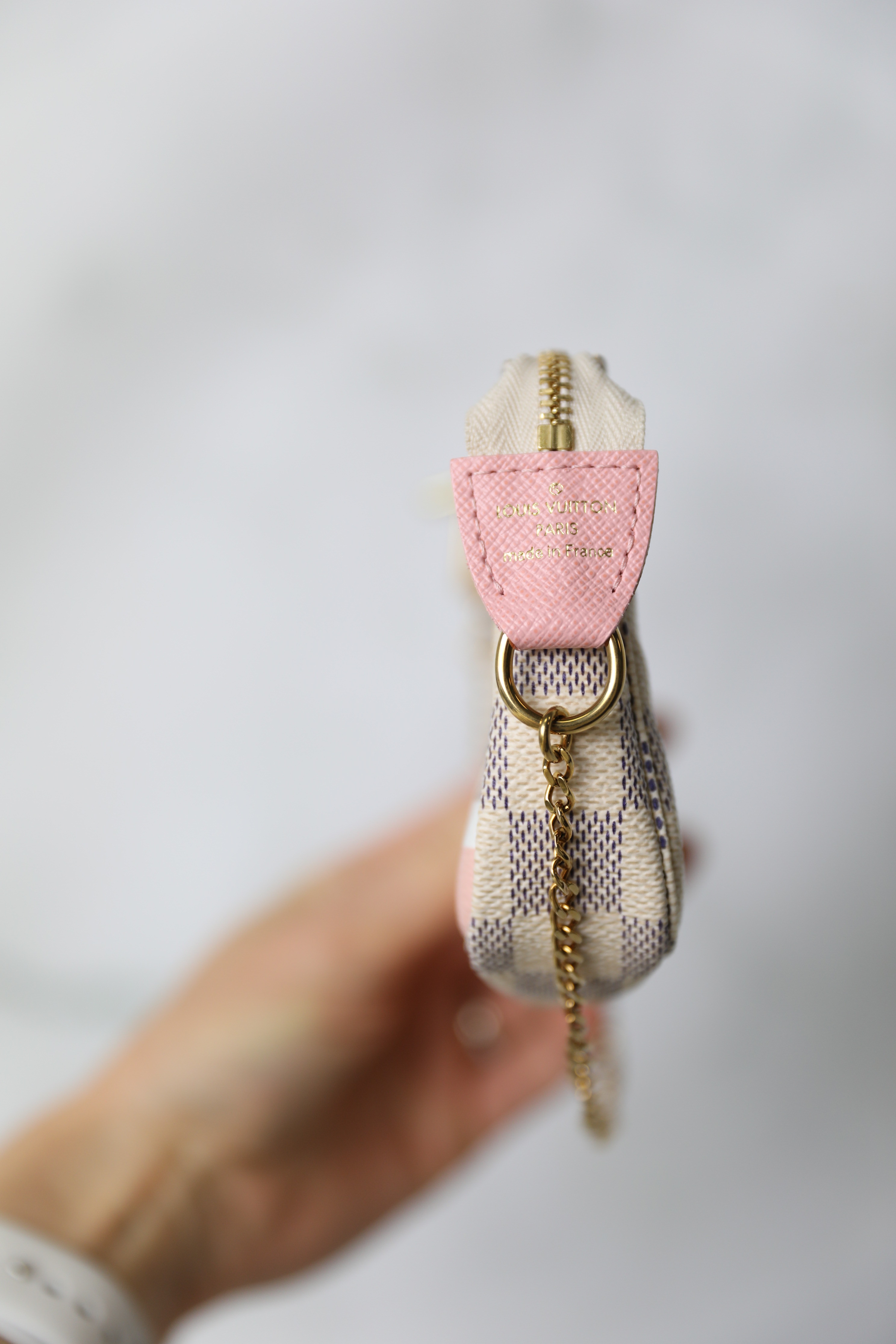 Louis Vuitton Mini Pochette, Holiday 2021 Hollywood Azur, New in Box WA001