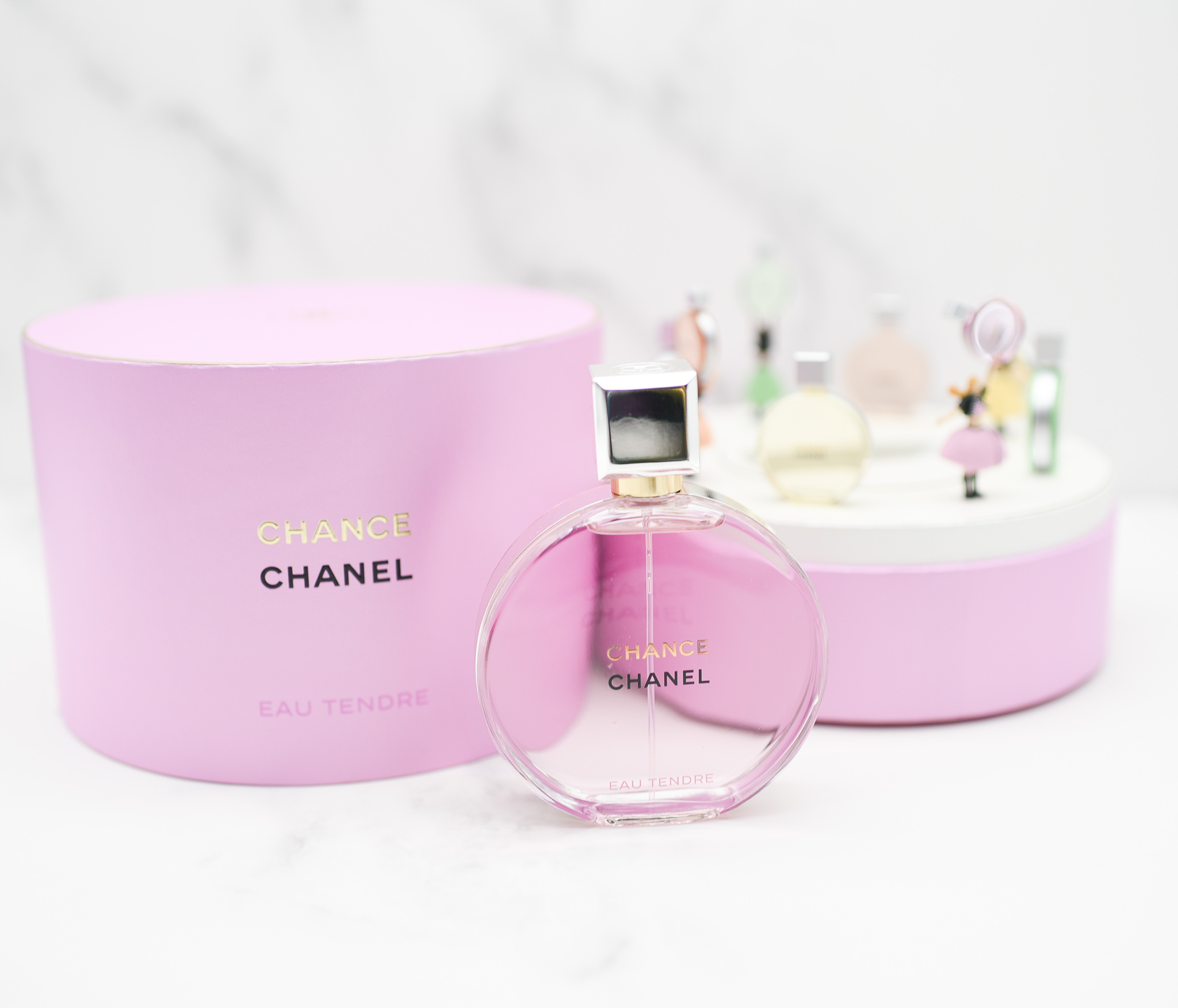Chanel Chance Perfume with Special Edition Music Box, New GA001