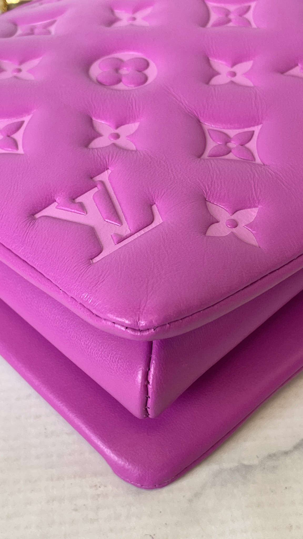Louis Vuitton Coussin BB, Orchid Purple, New in Box WA001