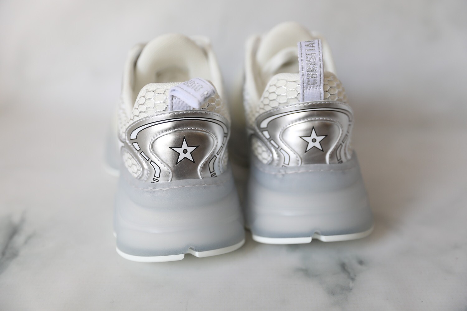 Dior Vibe スニーカー 37.5 ホワイト/シルバー Dior Vibe Trainers - Shoes - Woman | DIOR