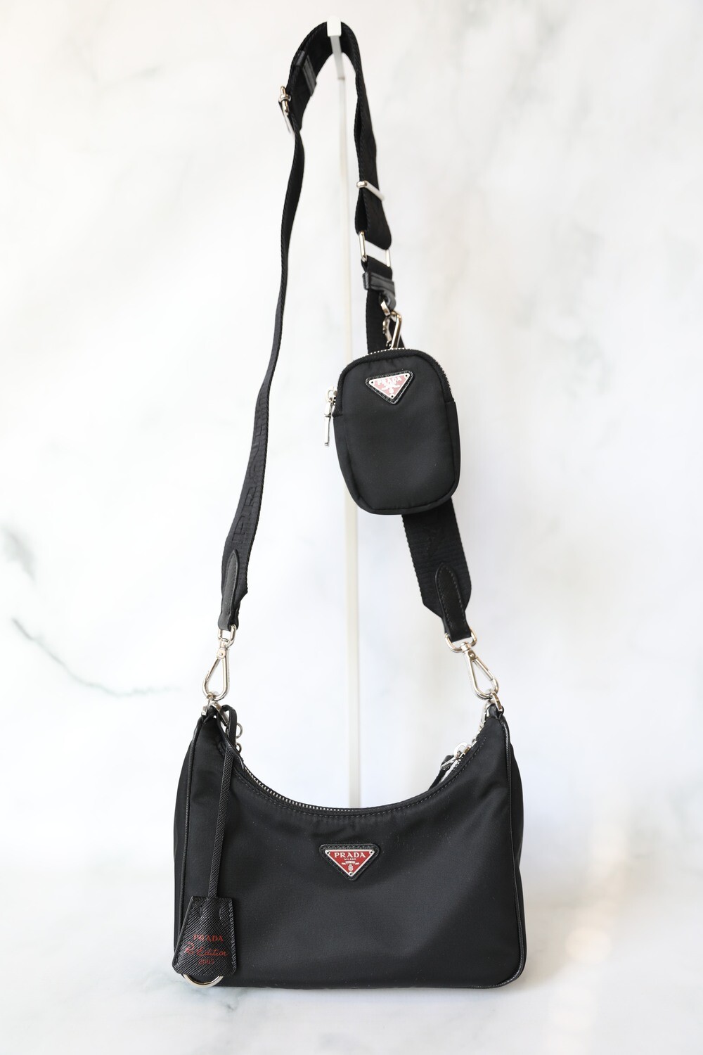 Prada Re-Edition 2005 Shoulder Bag Nylon Black