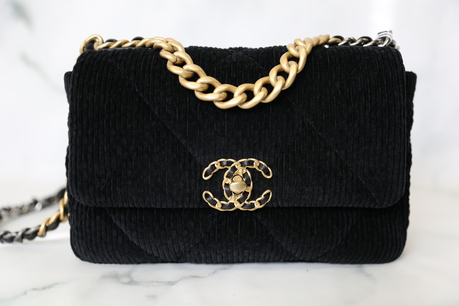 CHANEL シャネル マトラッセ 25cm Wフラップ Wチェーン