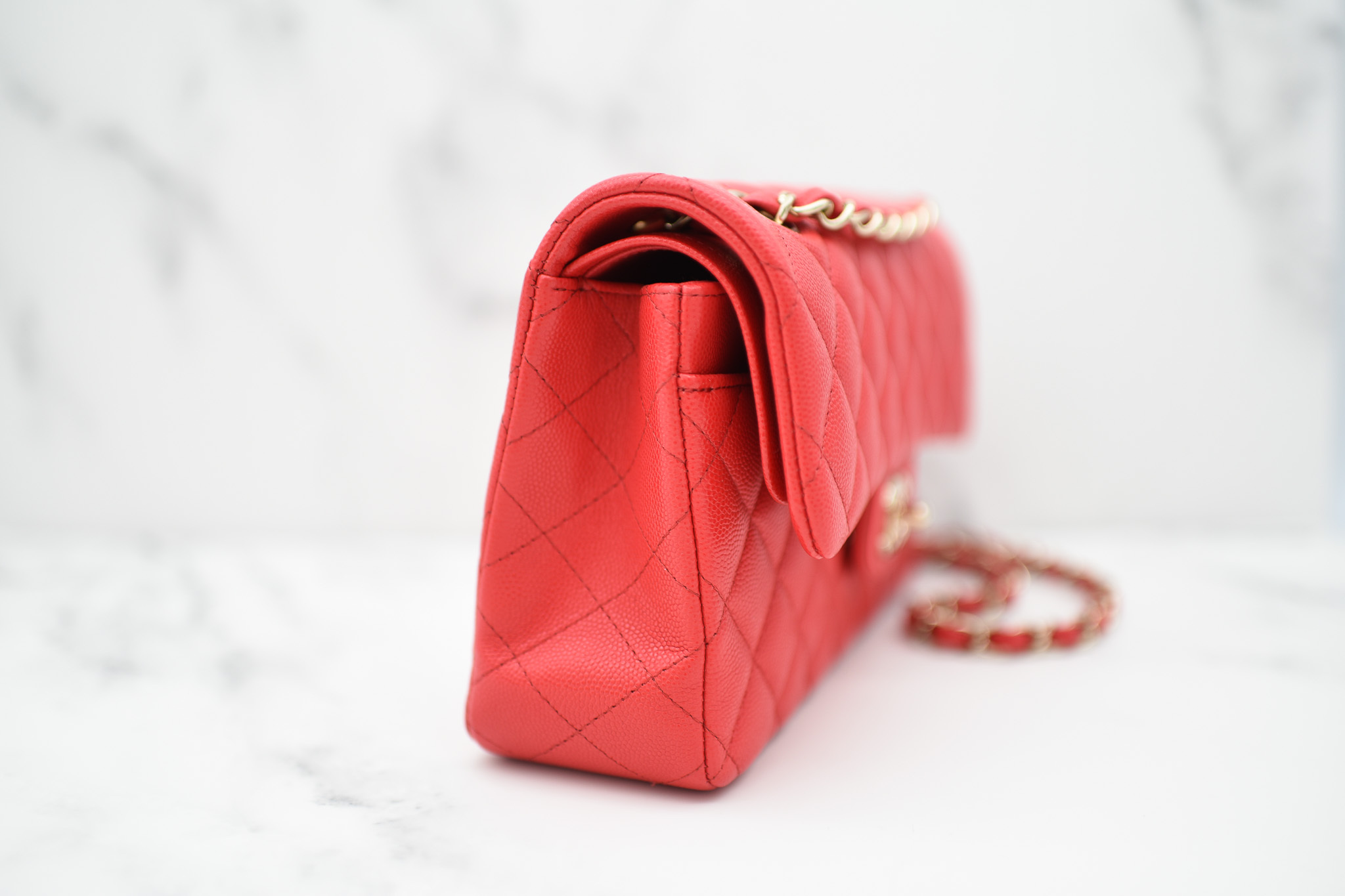 Chanel Classic Small Double Flap 20C Red Caviar Leather, Gold Hardware, As  New in Box GA001 - Julia Rose Boston