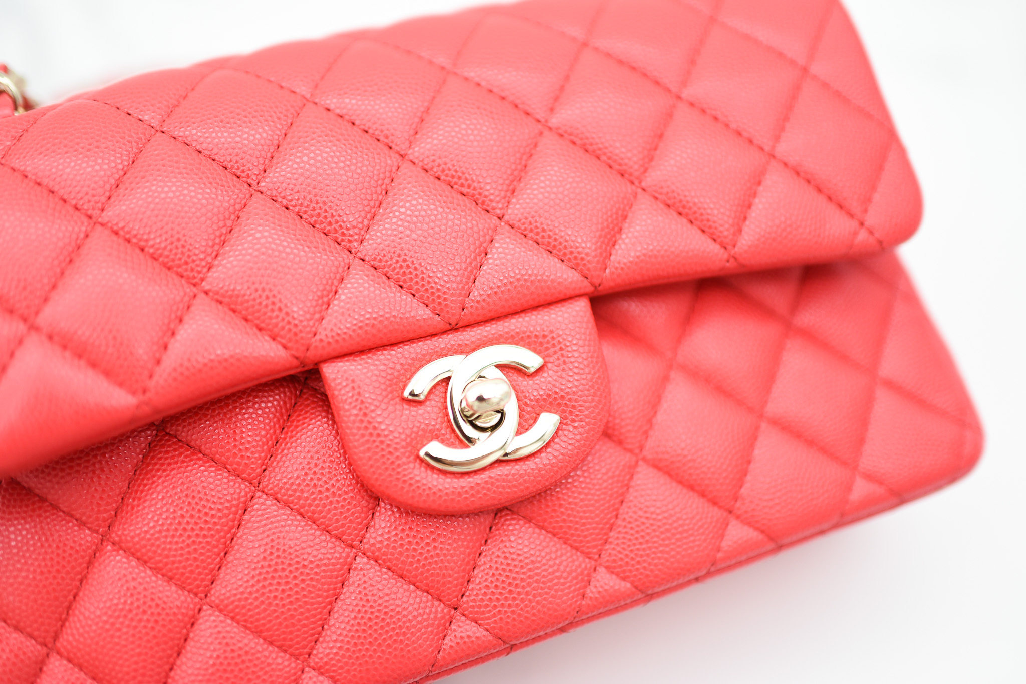 Chanel Classic Small Double Flap 20C Red Caviar Leather, Gold Hardware, As  New in Box GA001 - Julia Rose Boston