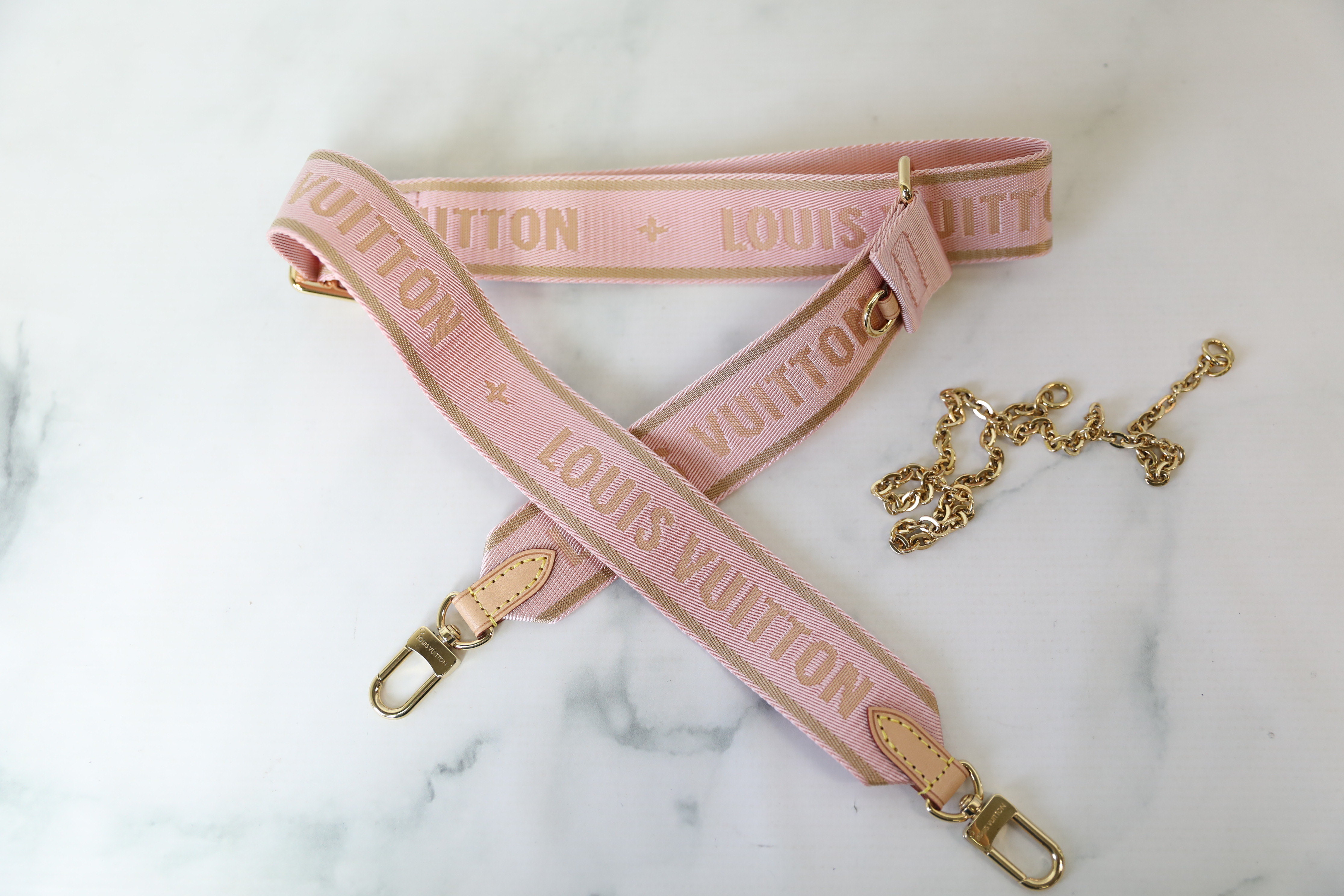 unbox a louis vuitton purse with a pink strap｜TikTok Search