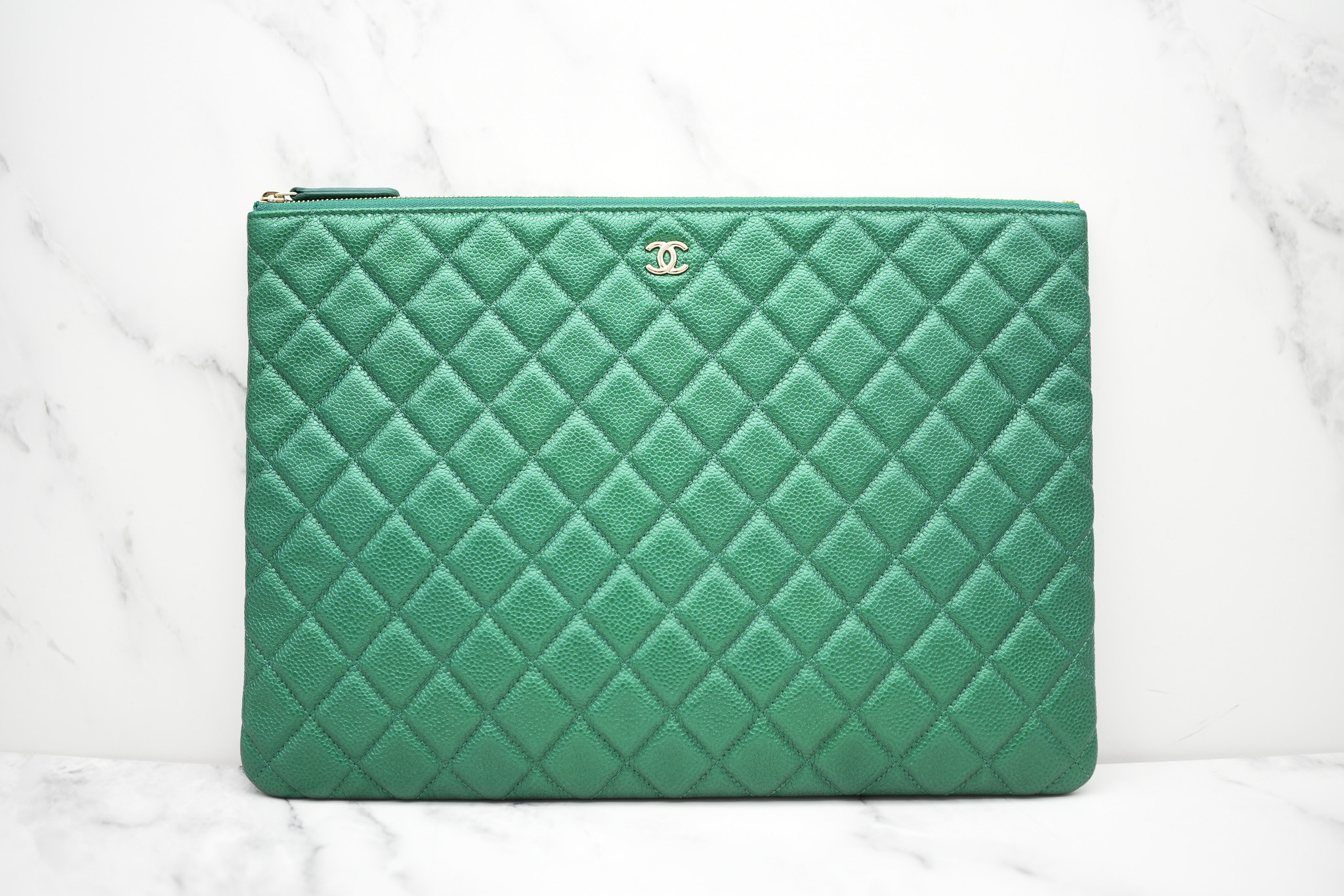 Chanel WOC Emerald Green 18S