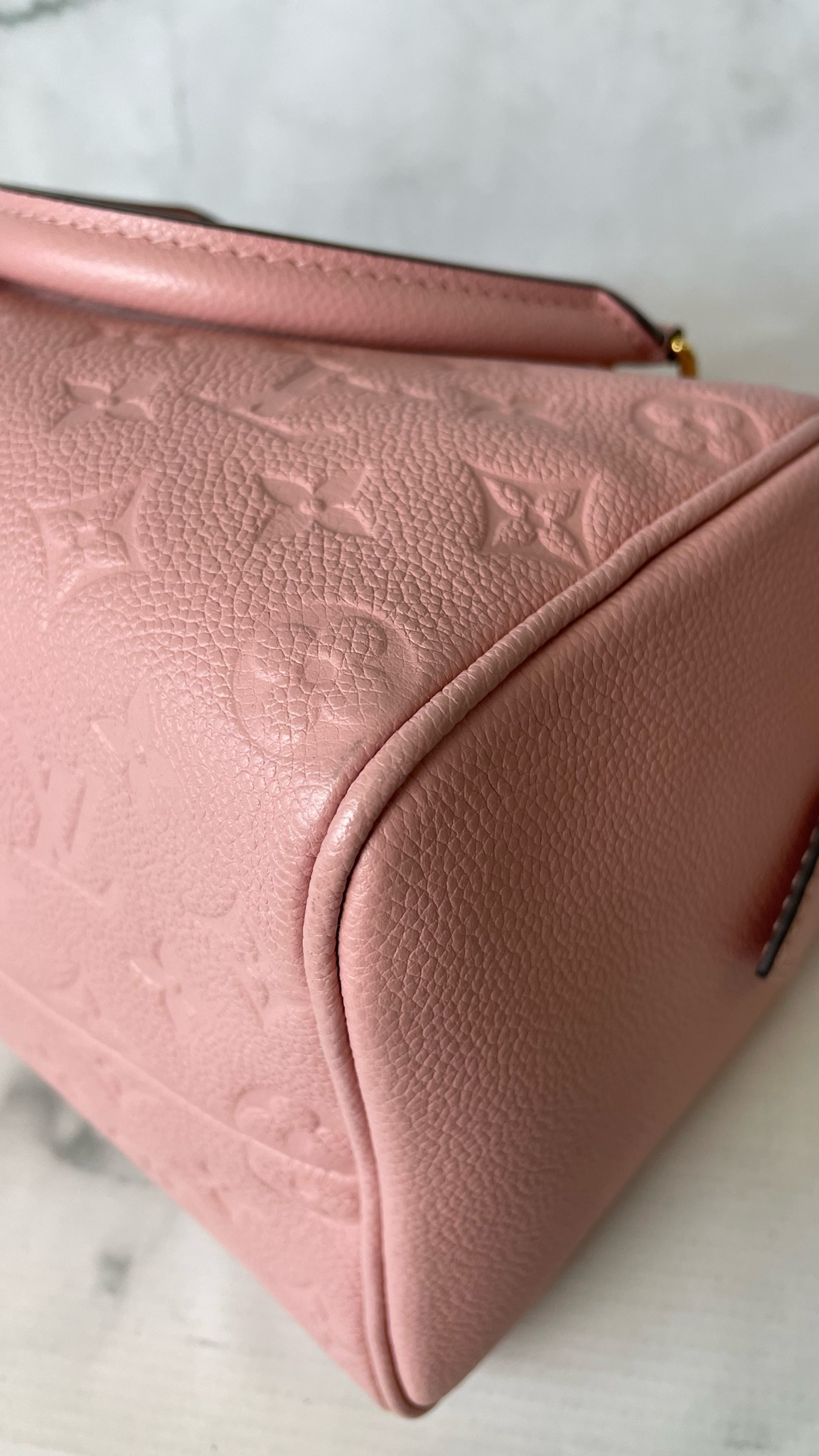 Louis Vuitton Speedy B 25, Rose Poudre Pink Empreinte Leather, Preowned in  Dustbag WA001 - Julia Rose Boston