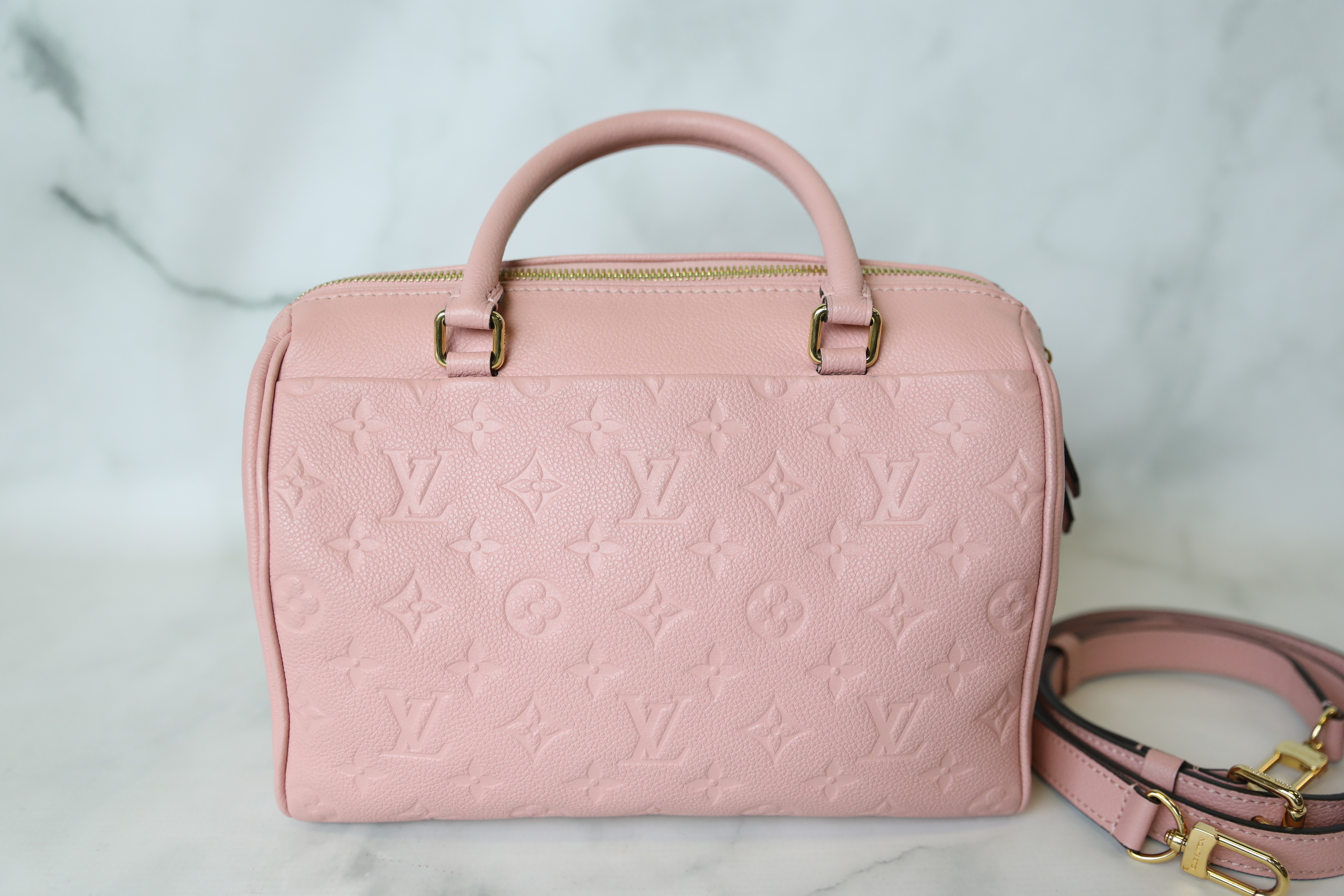 Bréa patent leather handbag Louis Vuitton Pink in Patent leather
