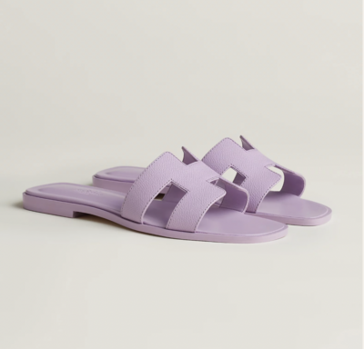 Hermes Oran Lilac, Size 38.5, New in Box
