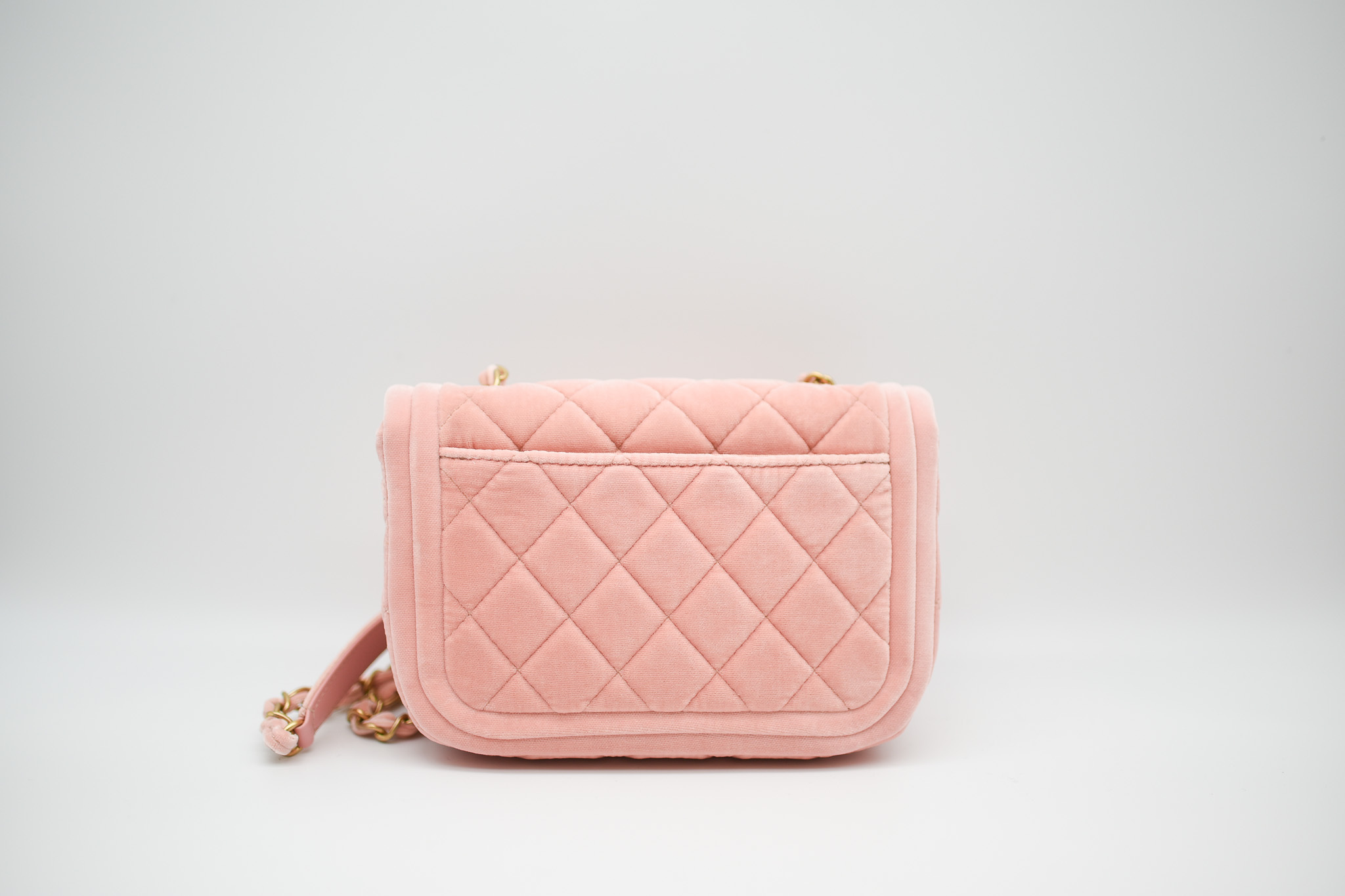 Chanel Flap 21S Coral Terry Bag, Like New in Dustbag - Julia Rose Boston
