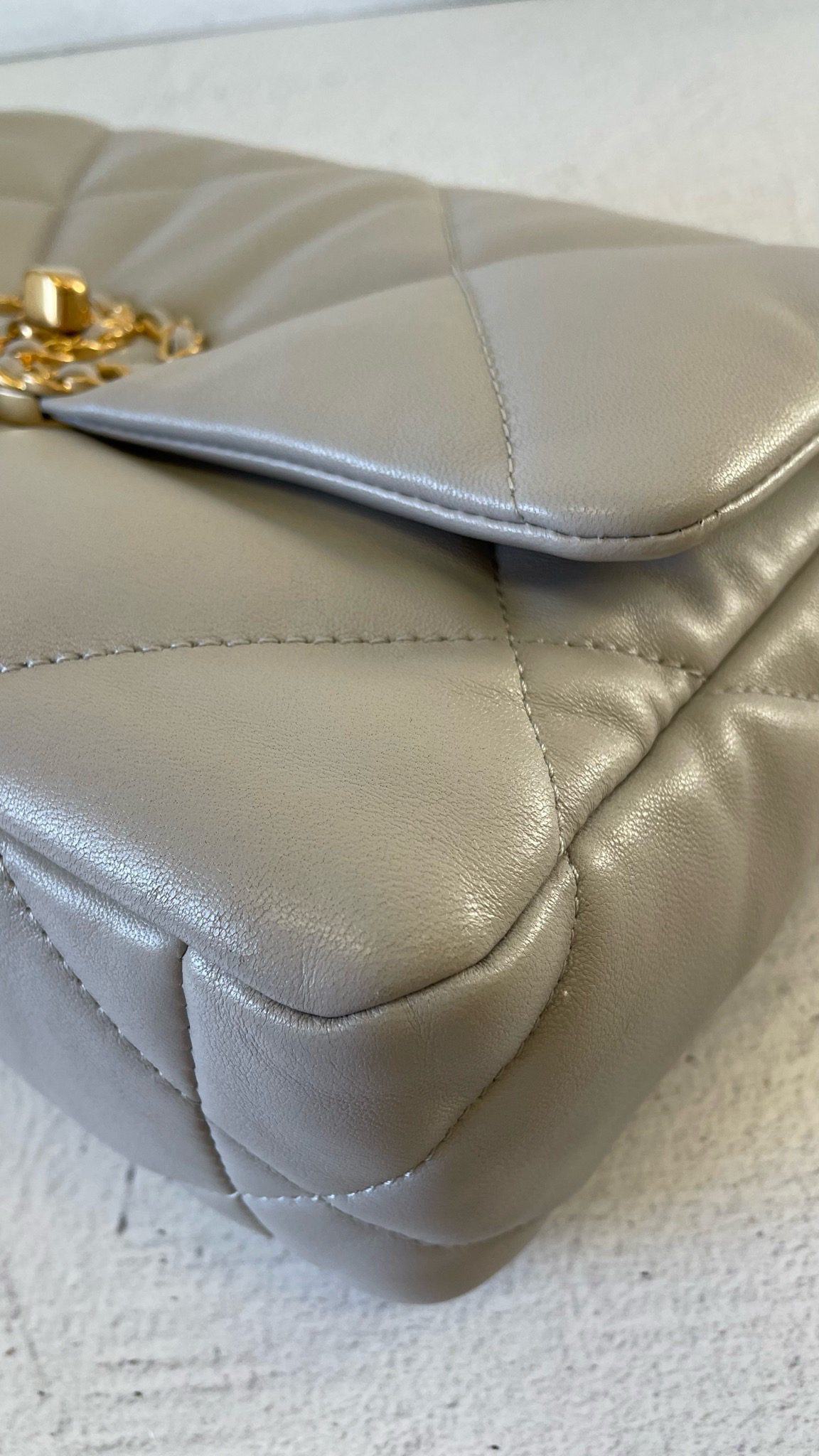 Chanel 19 Small, 21p Caramel Lambskin Leather, As New in Box WA001 - Julia  Rose Boston