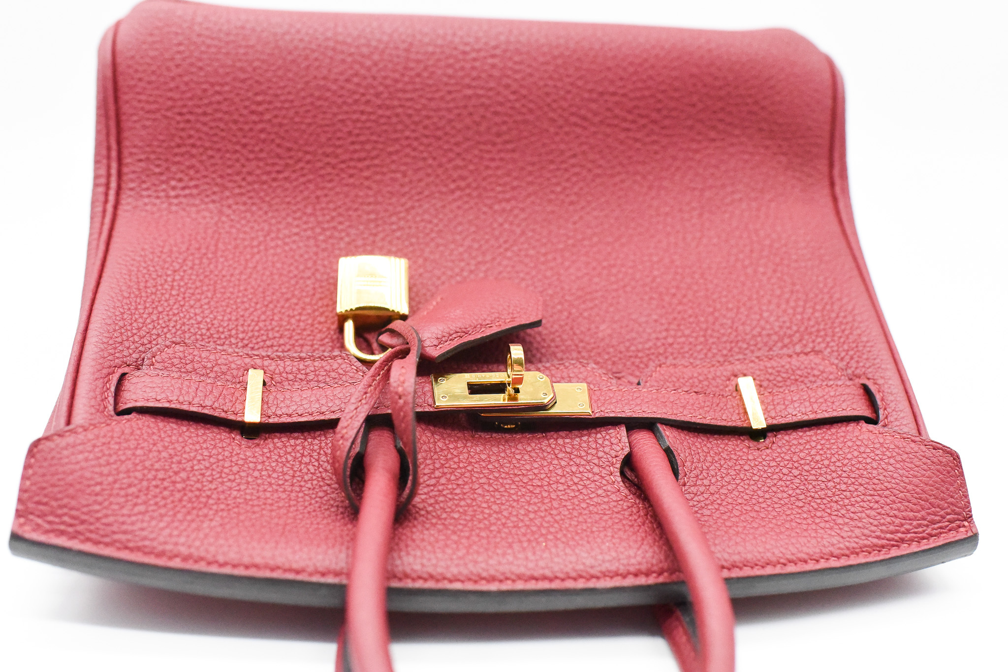 Hermes Birkin 25, Burgundy (Rouge Grenat) with Gold Hardware, Preowned in  Box MA004 (X Stamp) - Julia Rose Boston
