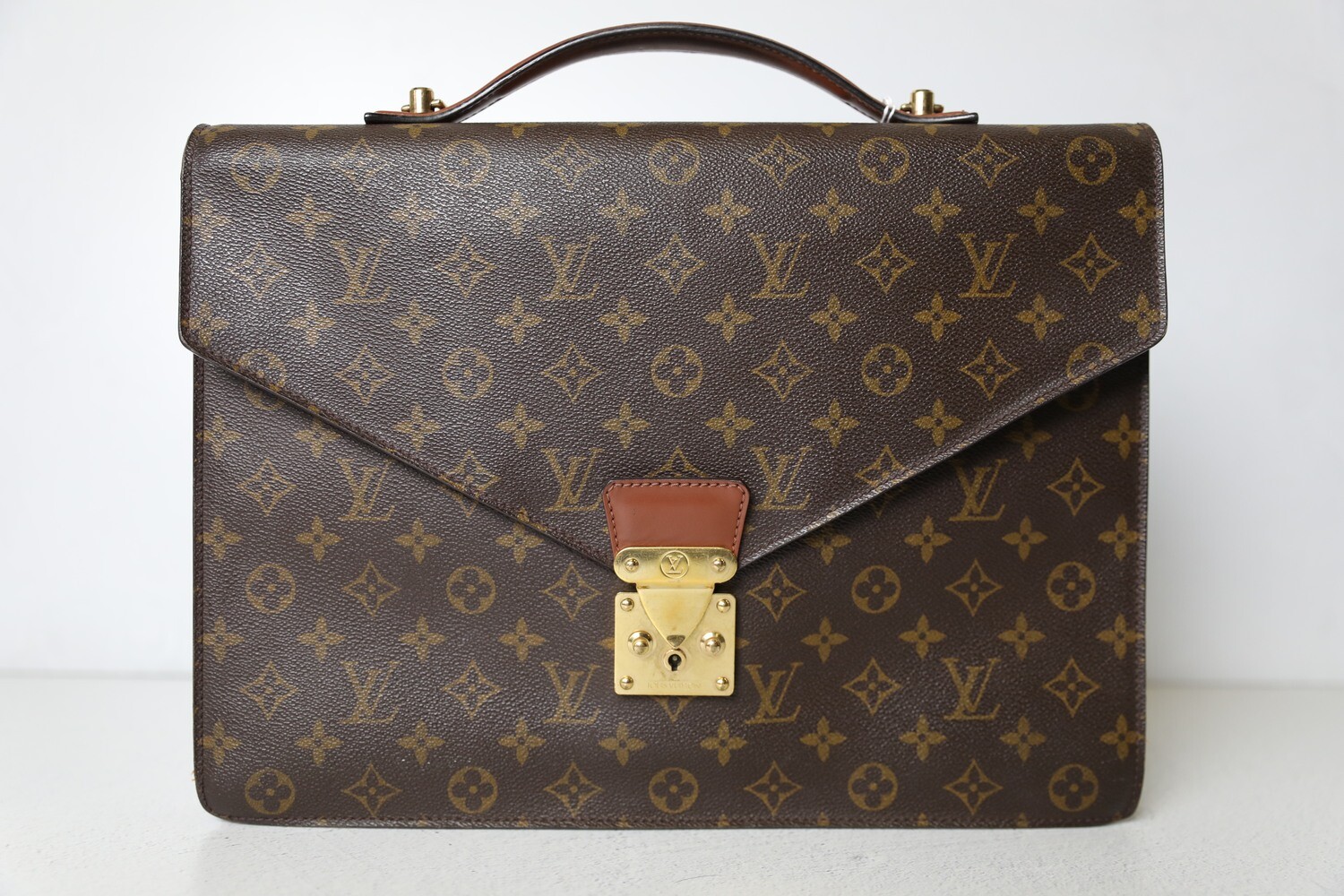 Louis Vuitton Briefcase, Monogram, Preowned No Dustbag WA001 - Julia Rose  Boston