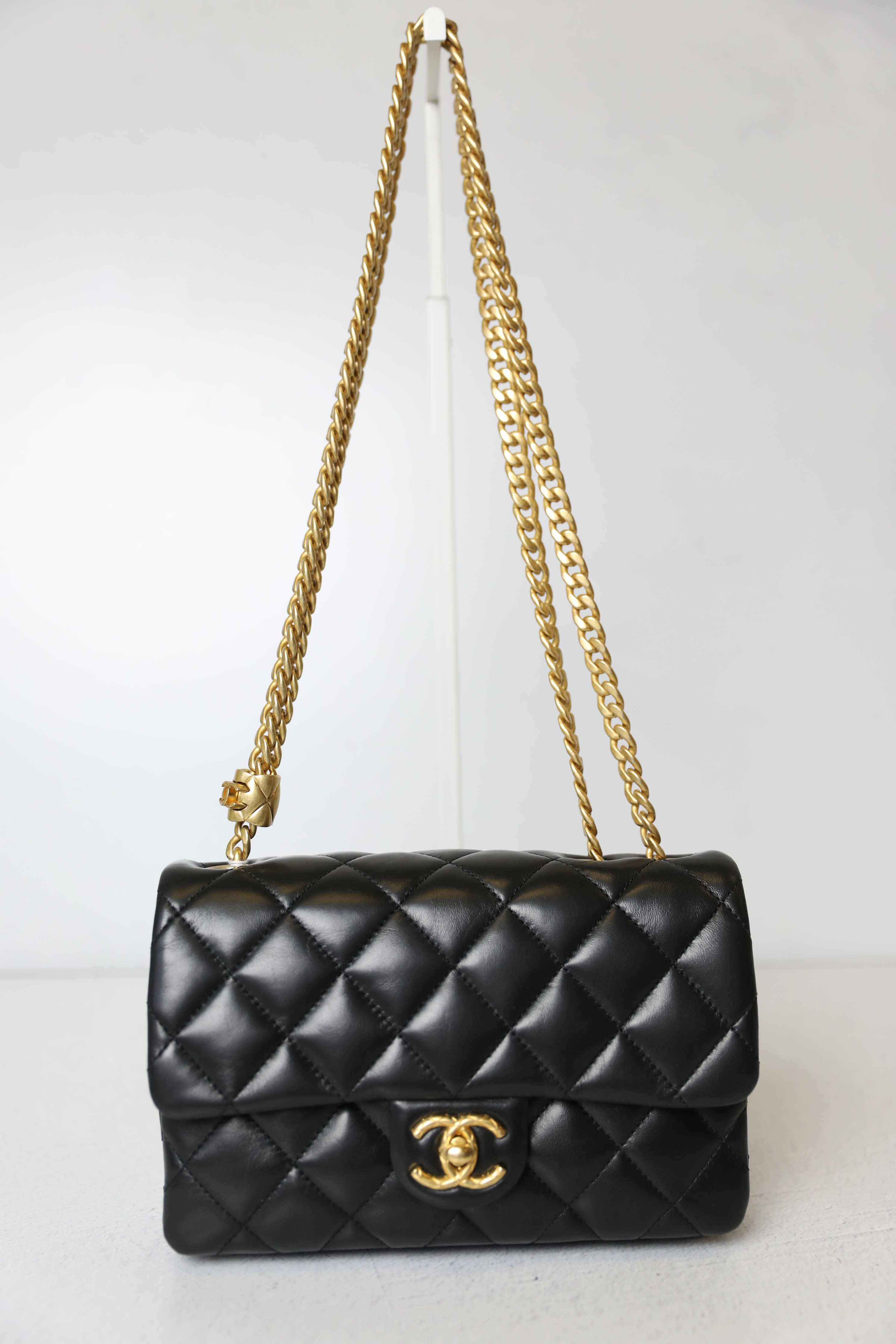 Chanel Seasonal Chain Around Hobo, Black Lambskin Leather with Gold  Hardware, New in Box WA001 - Julia Rose Boston