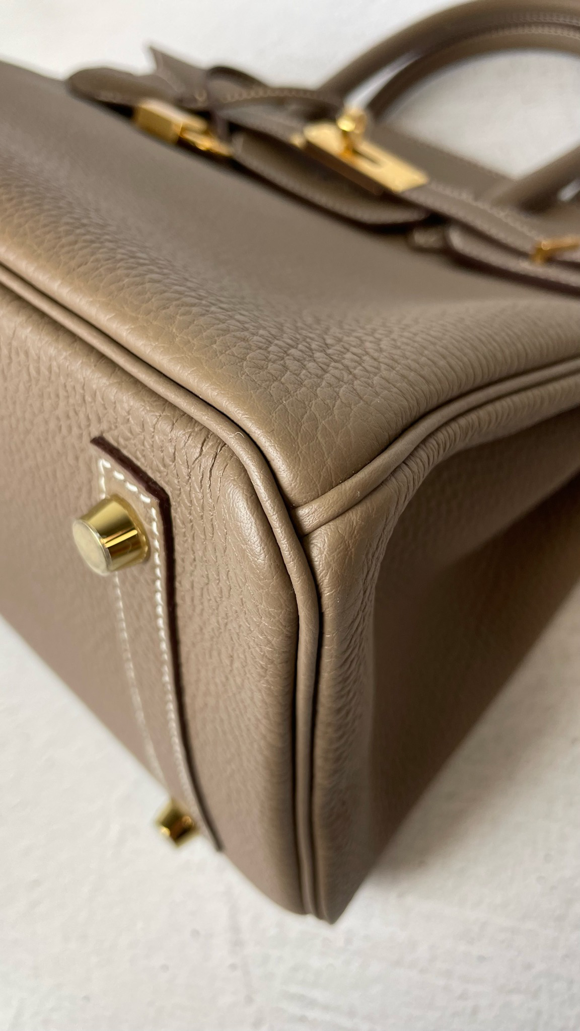 Hermes Birkin 30 Etoupe Togo Gold Hardware – Madison Avenue Couture