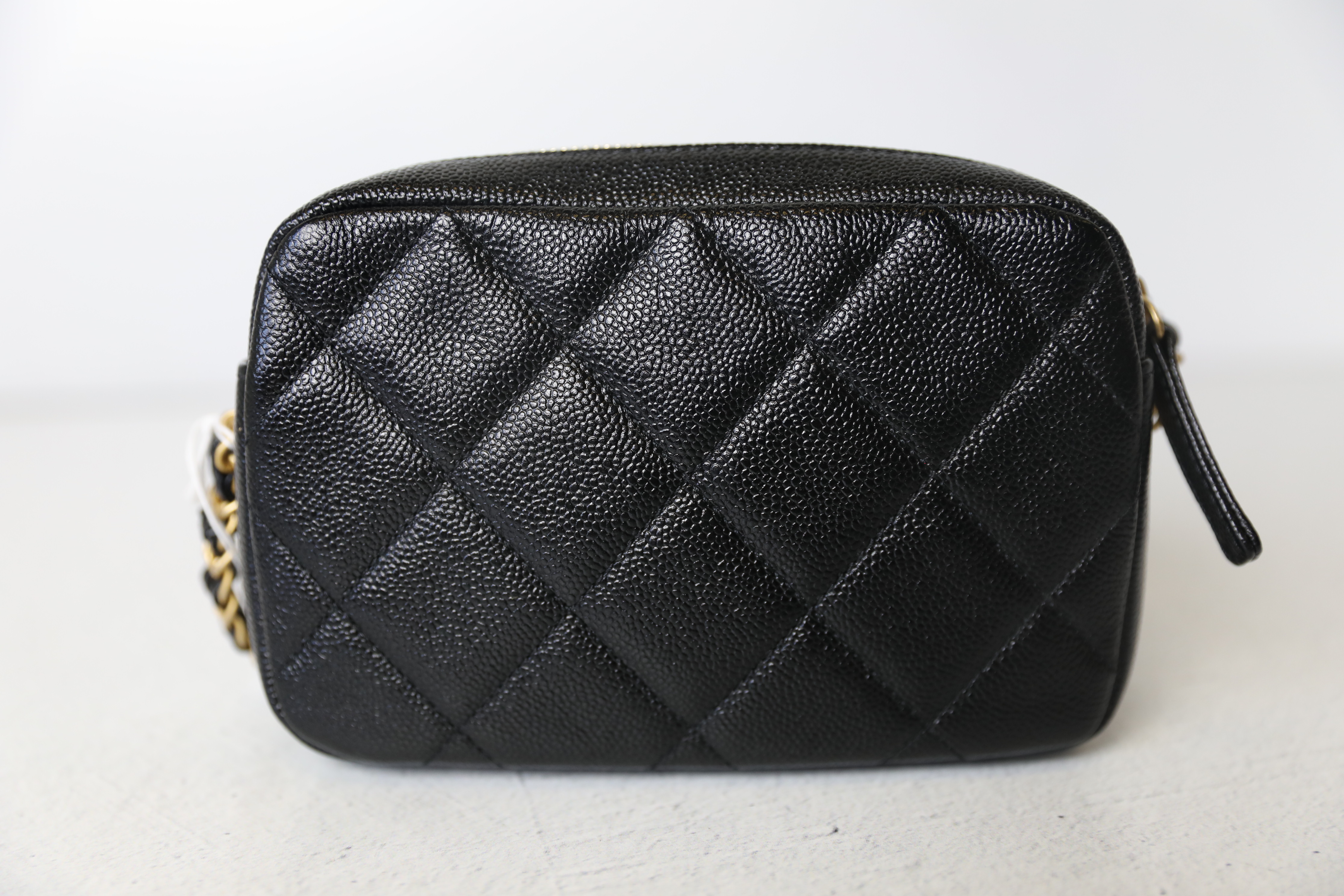 Chanel Melody Camera Bag Mini, Black Caviar with Gold Hardware, Preowned in  Box WA001 - Julia Rose Boston