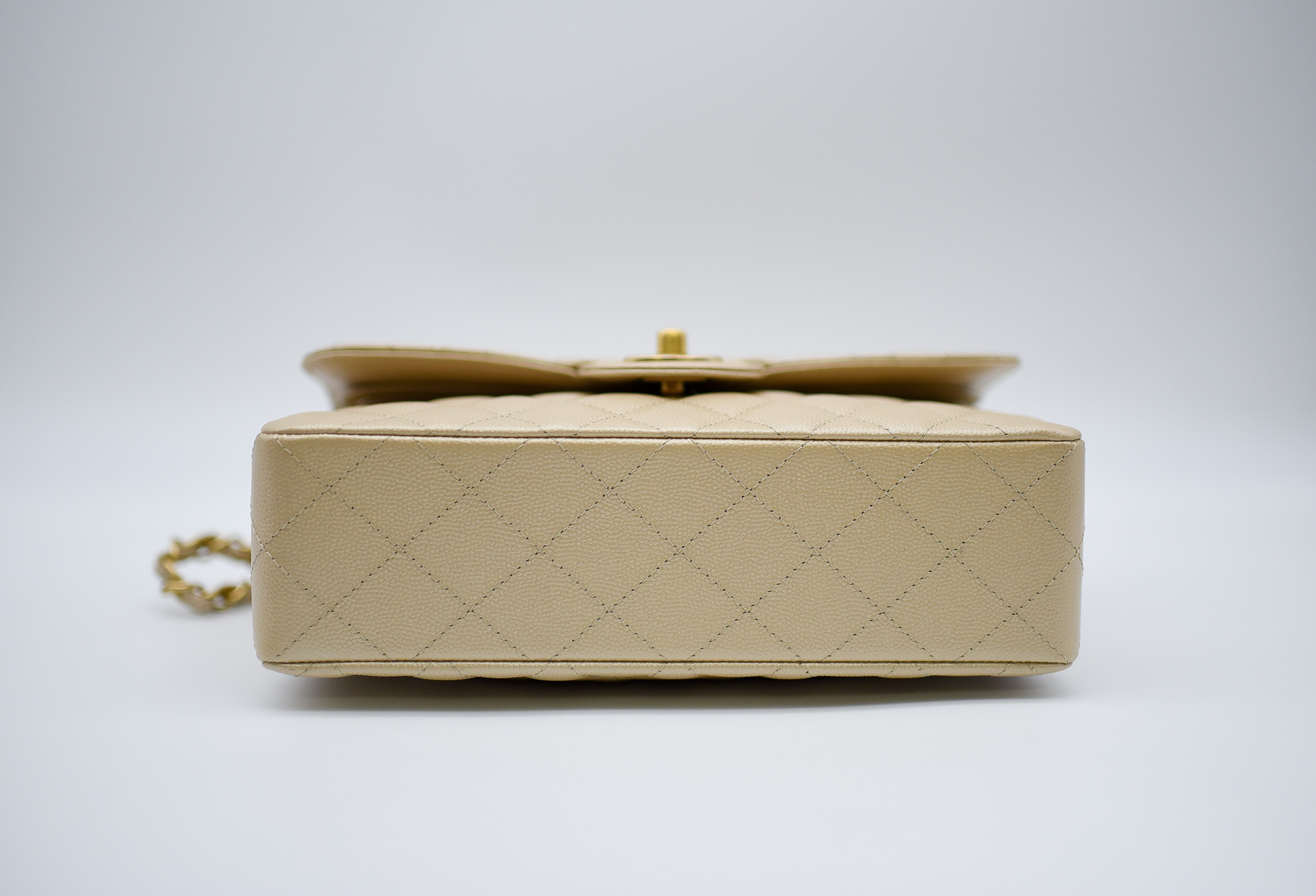 Chanel Classic Small Double Flap, Gold Caviar Leather, Gold Hardware, New  in Box MA001 - Julia Rose Boston