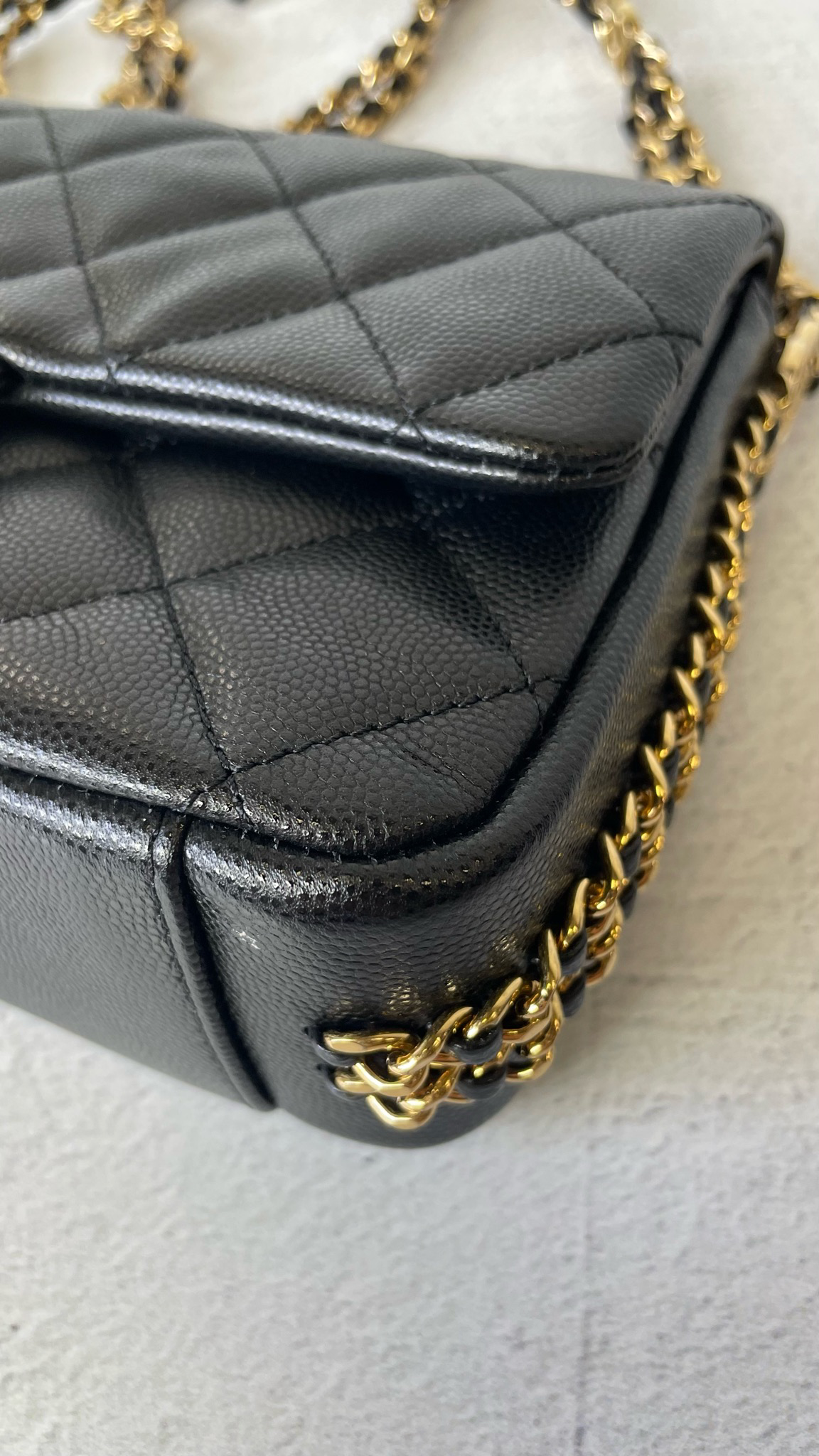 Chanel Seasonal Coin Flap Bag, Black Caviar with Gold Hardware, New in Box  GA002 - Julia Rose Boston