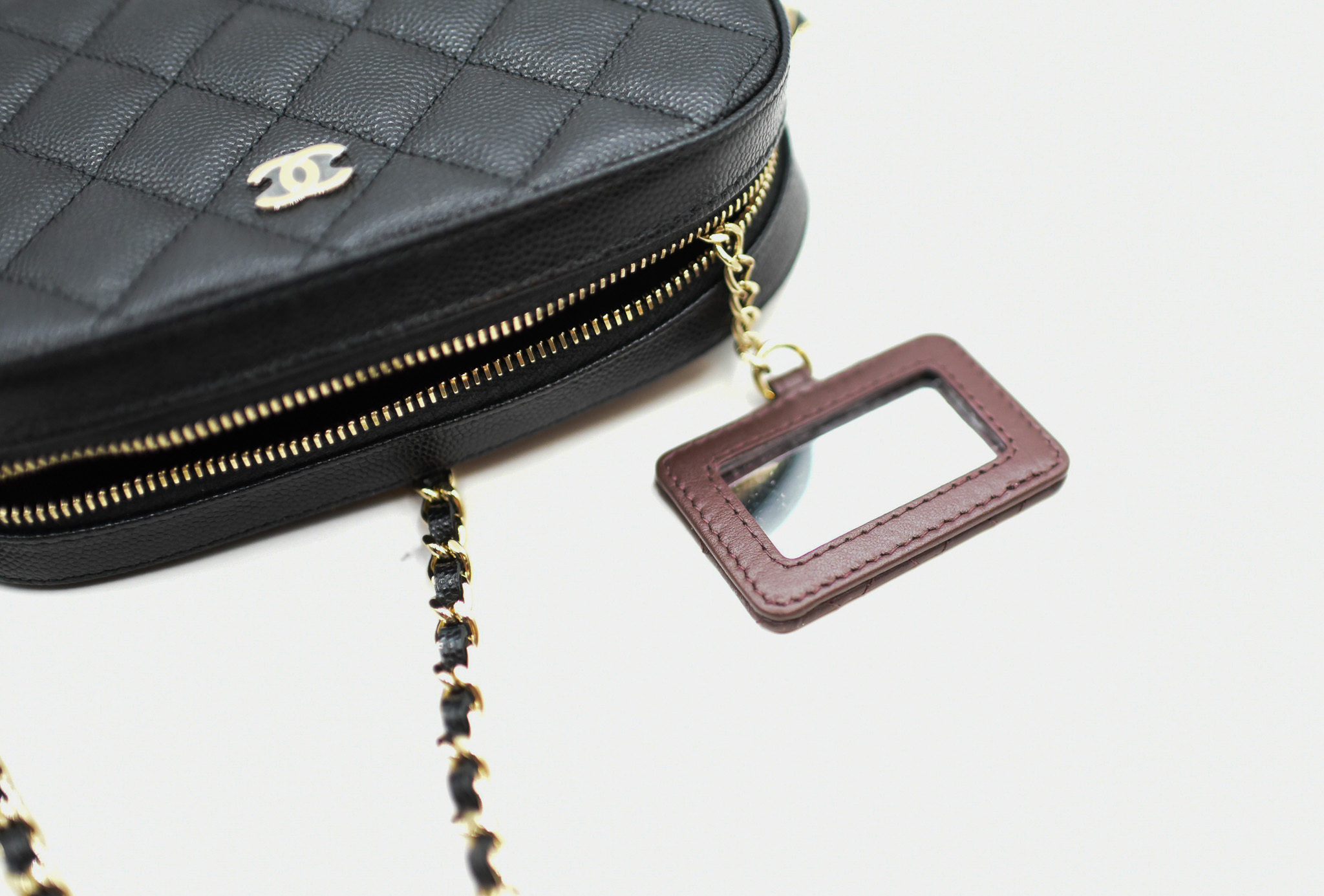 Chanel Camera Bag With Detachable Pouch Black Caviar Gold Hardware – Coco  Approved Studio