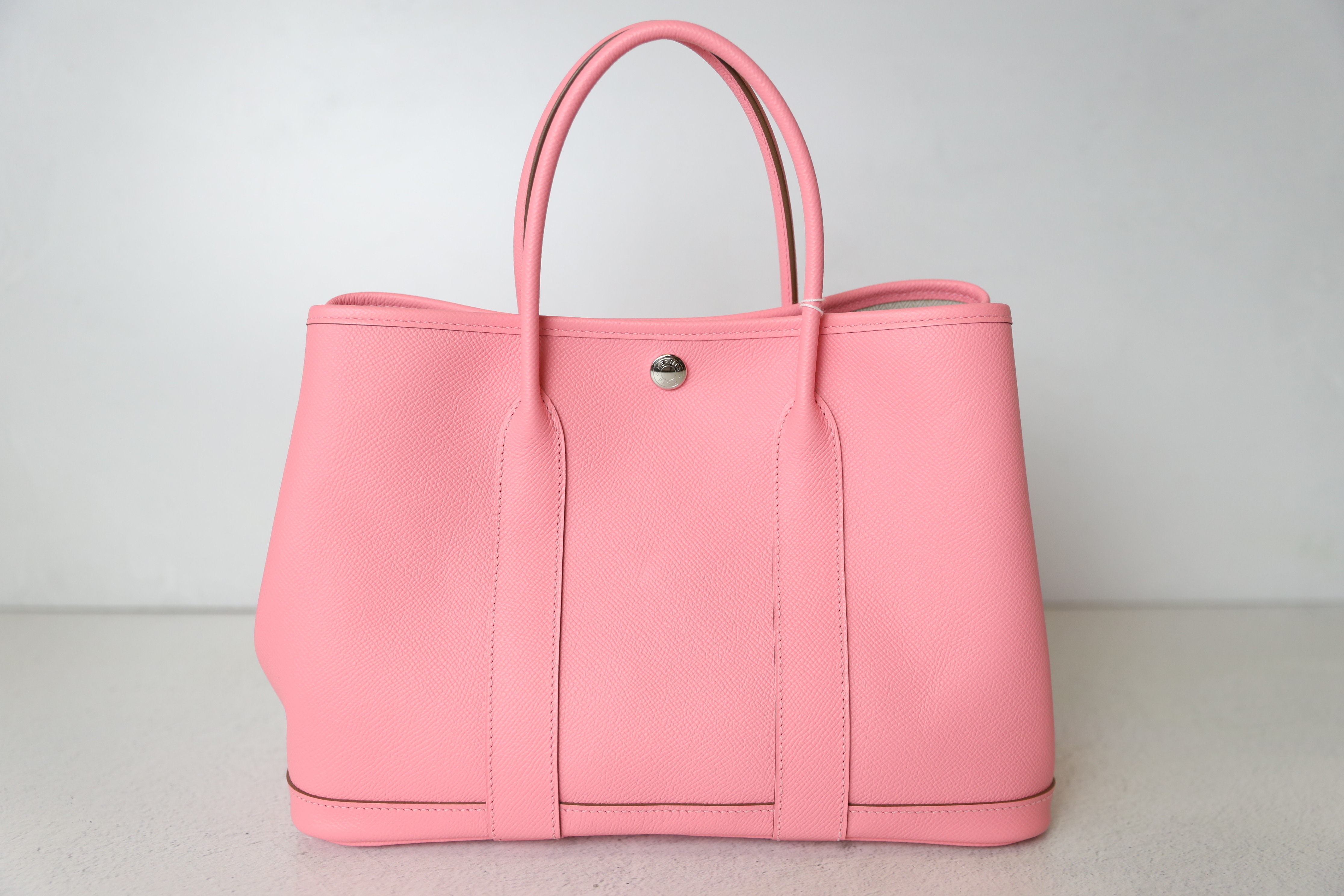 Hermès Garden Party 30 Rose Bubble Gum/Rubis/Rouge Sellier – Coco Approved  Studio